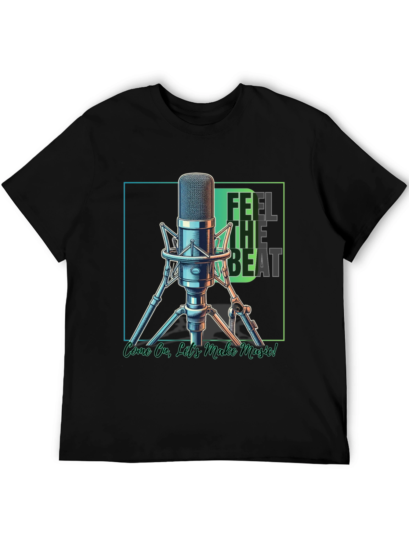 Feel the Beat Music T-Shirt