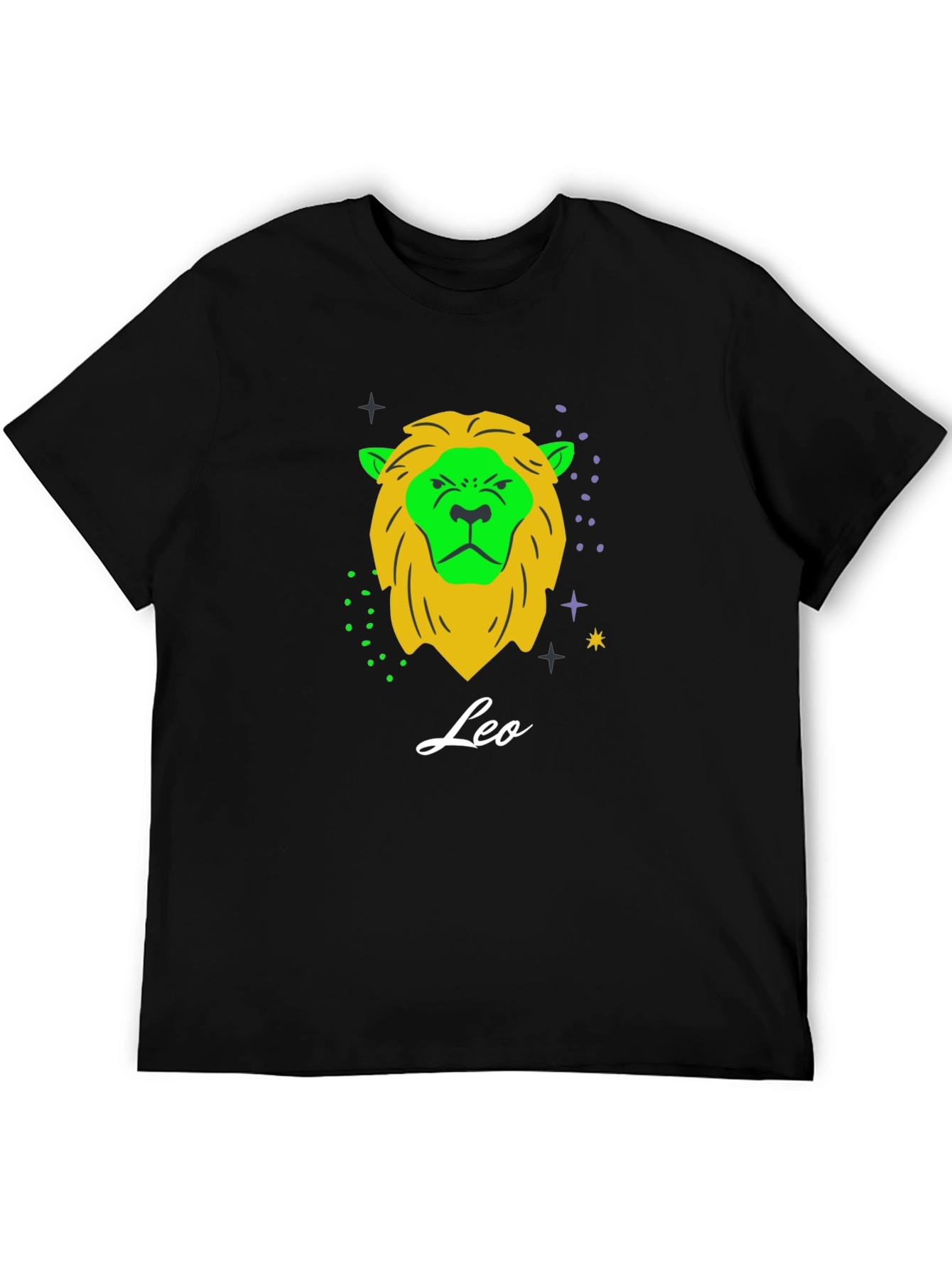 Leo Zodiac T-Shirt: Bold Lion Design