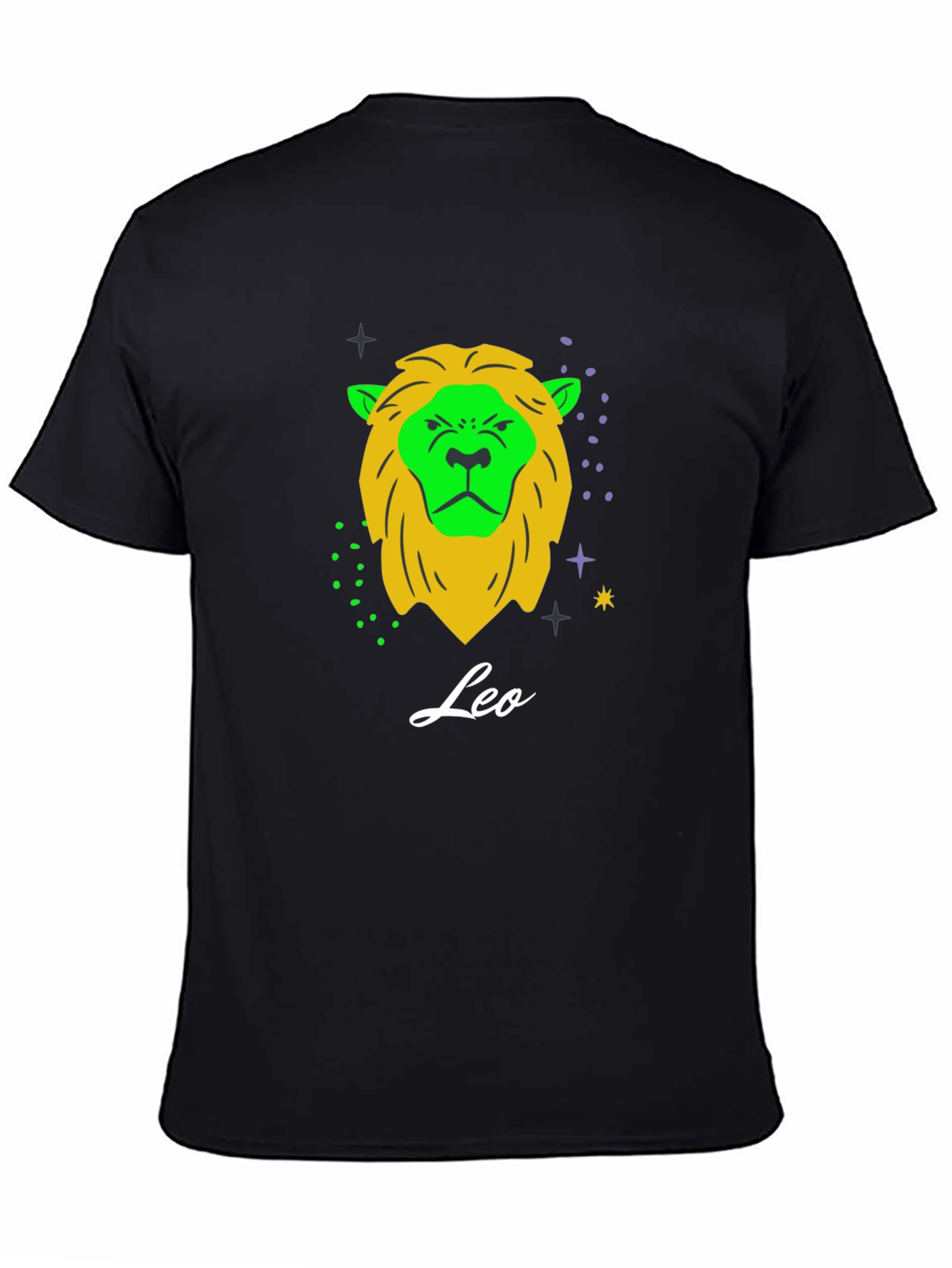Leo Zodiac T-Shirt: Bold Lion Design