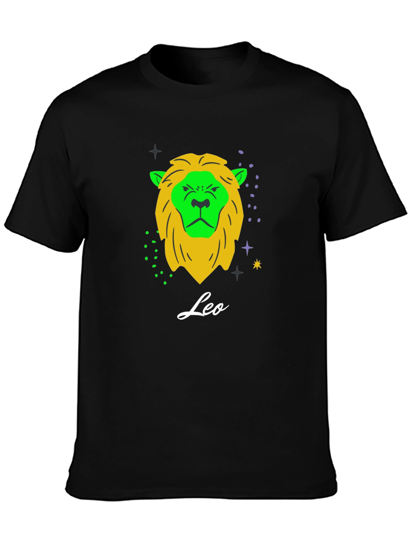 Leo Zodiac T-Shirt: Bold Lion Design