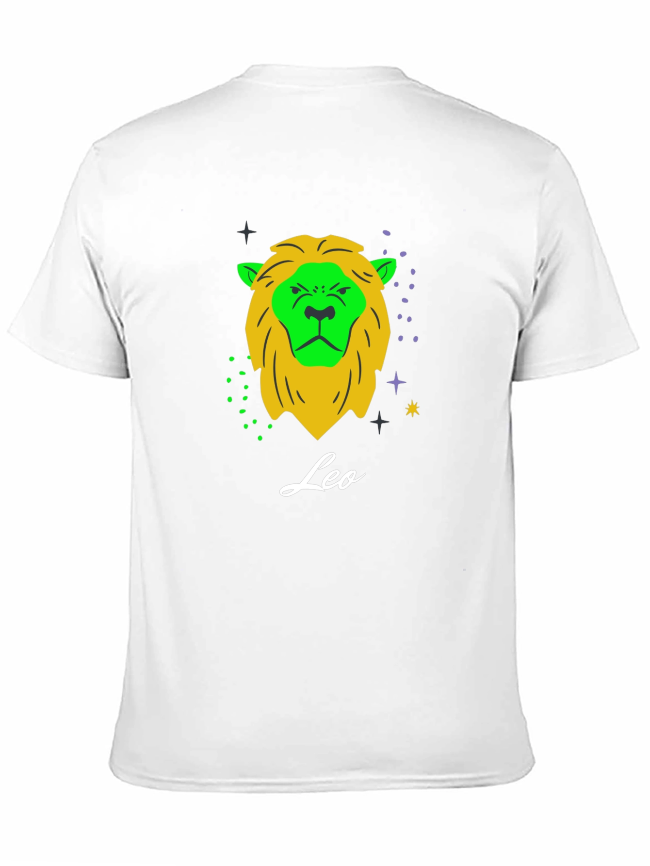 Leo Zodiac T-Shirt: Bold Lion Design