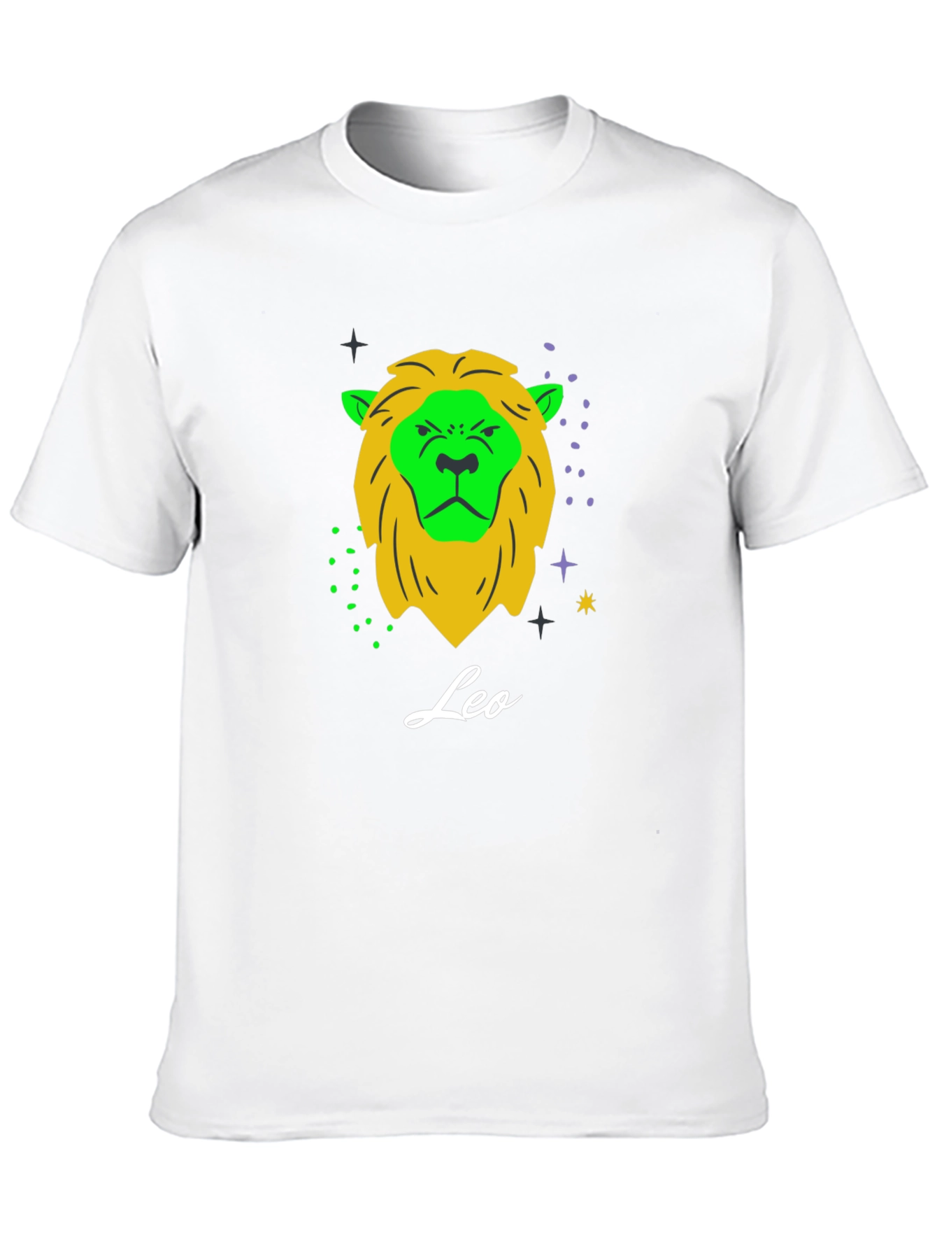 Leo Zodiac T-Shirt: Bold Lion Design