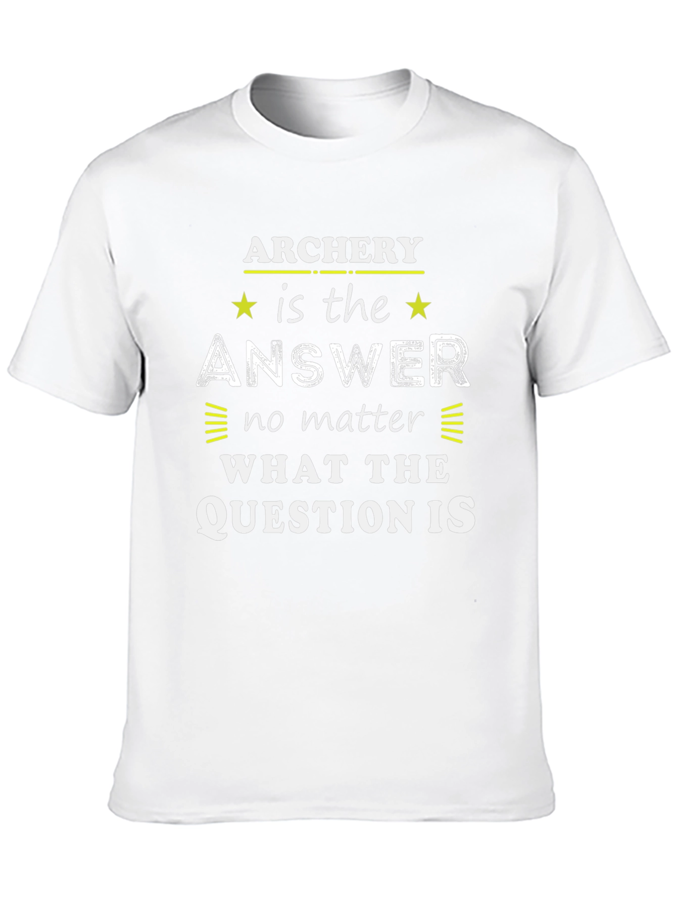 Archery Answer T-Shirt | Funny Archer Tee