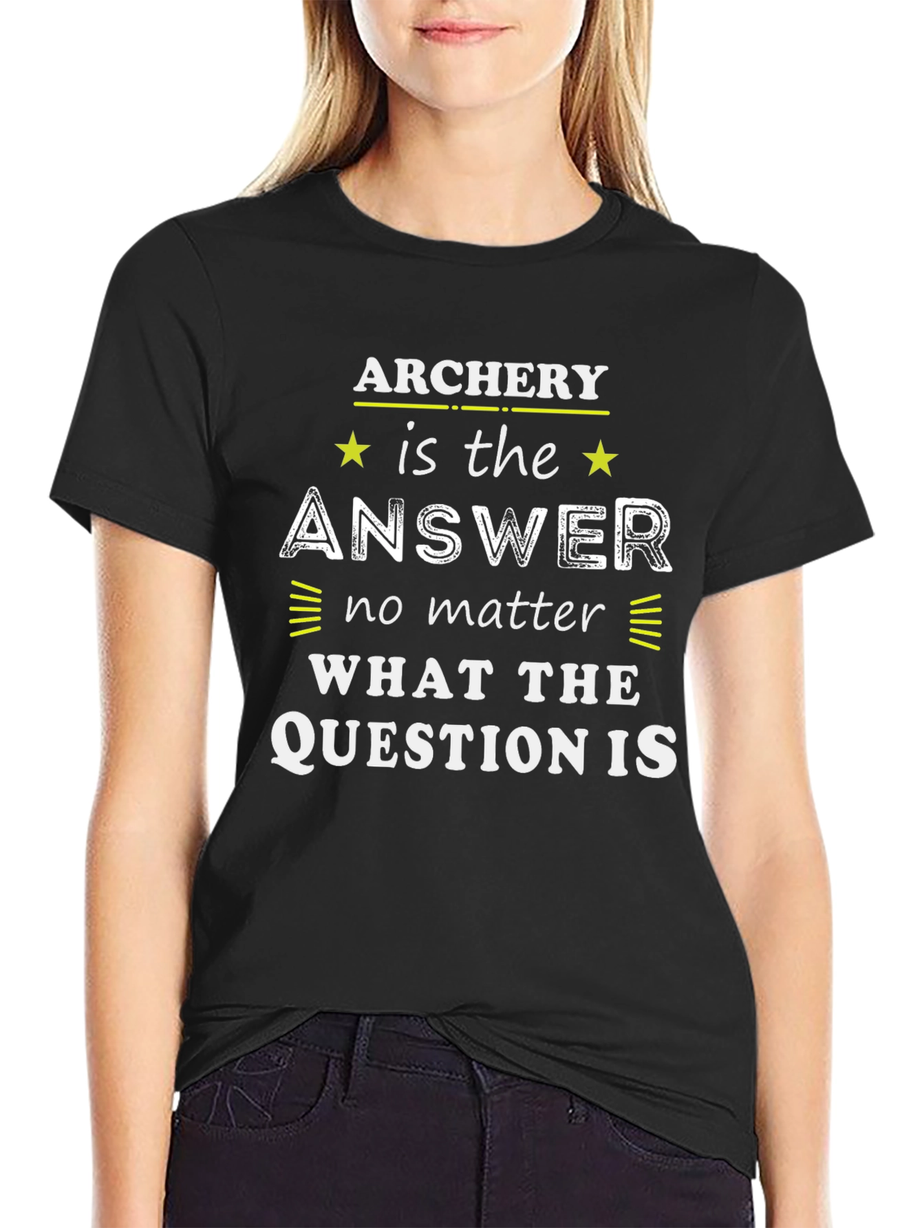 Archery Answer T-Shirt | Funny Archer Tee