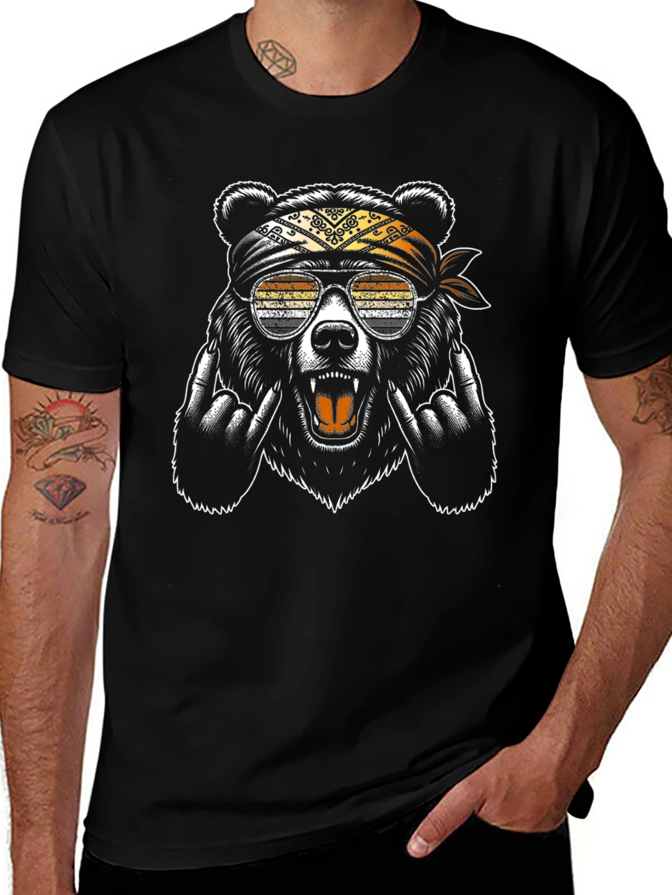 Cool Bear Graphic T-Shirt