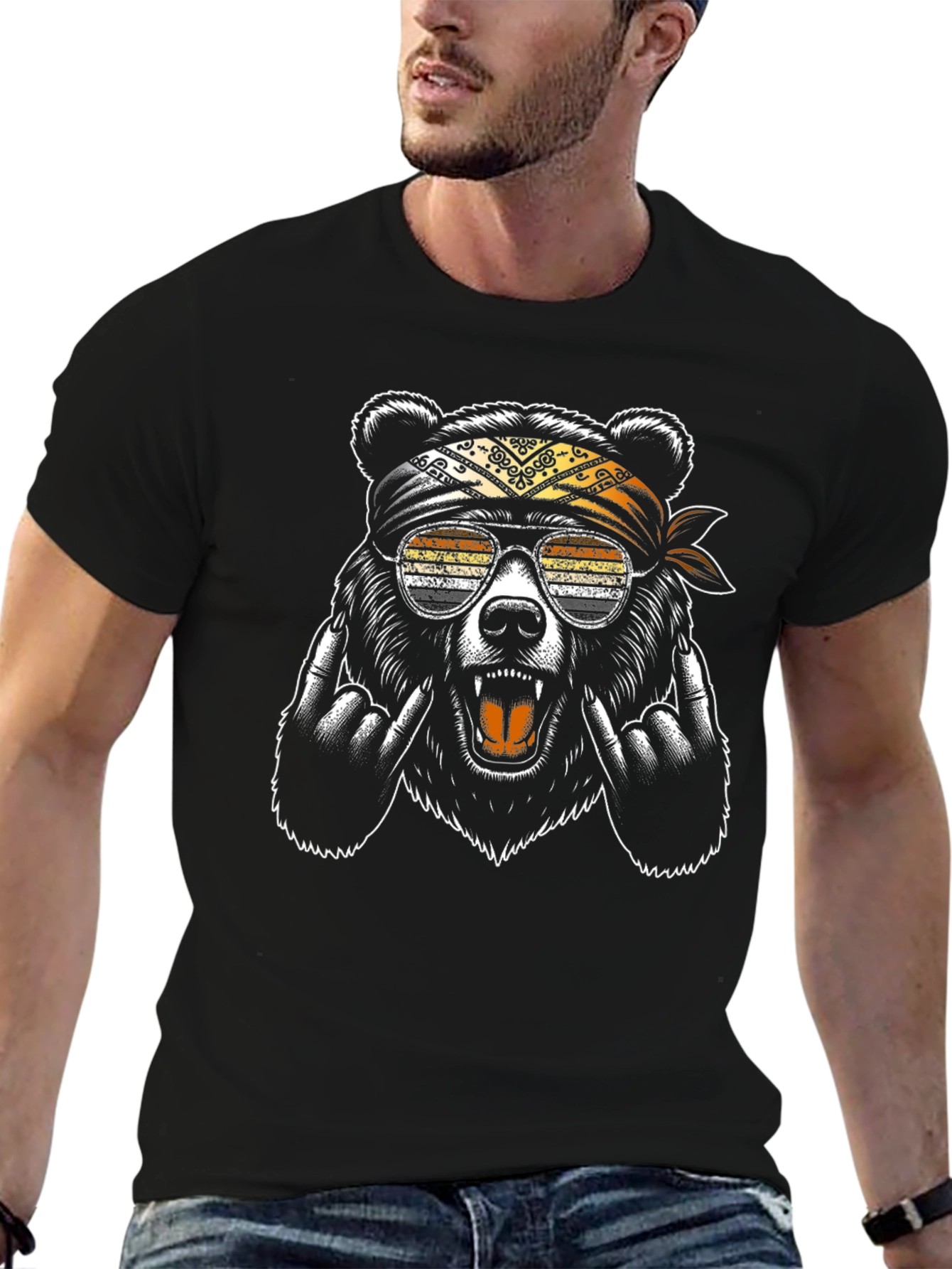 Cool Bear Graphic T-Shirt