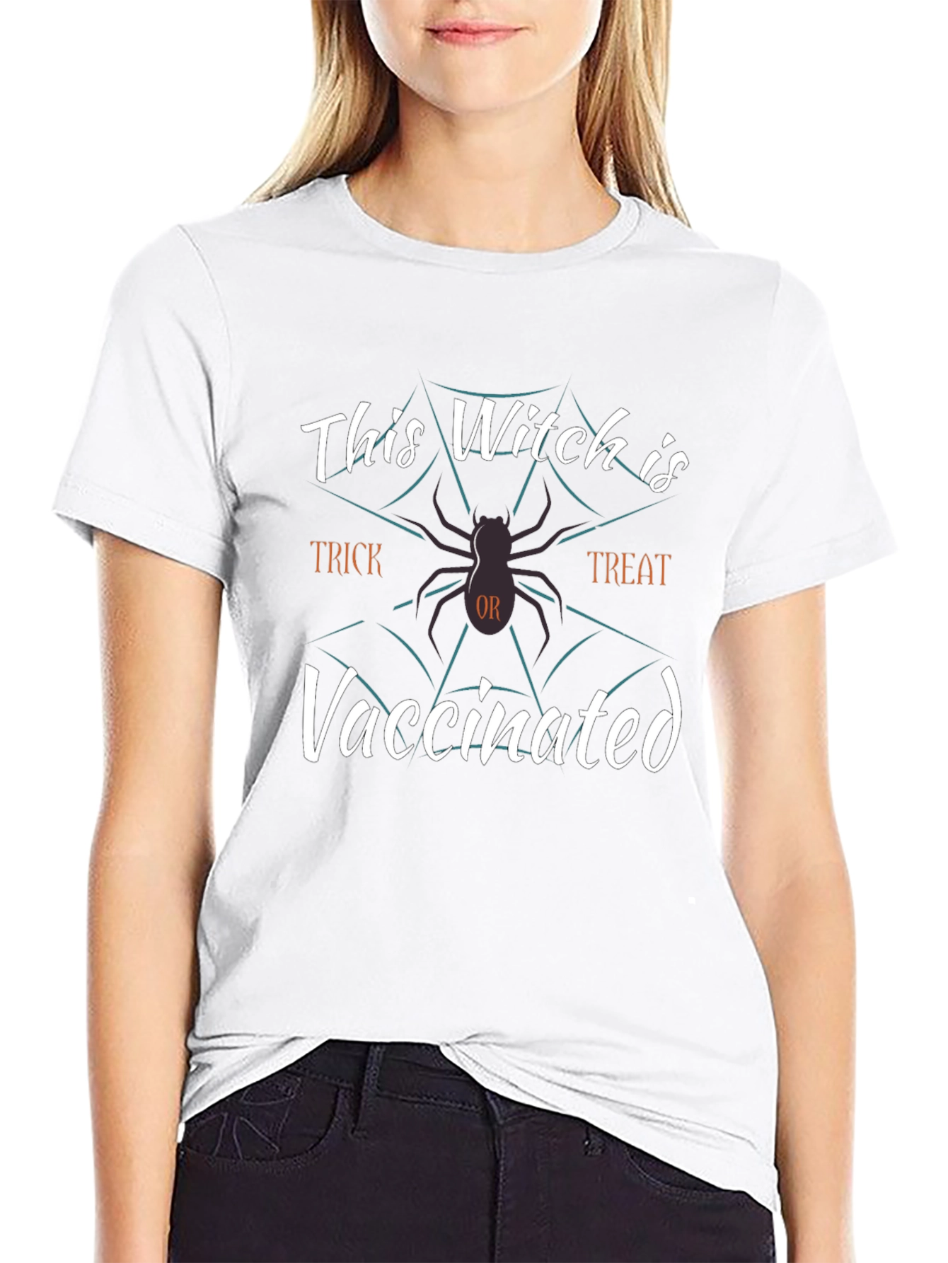 This Witch is Vaccinated Halloween T-Shirt