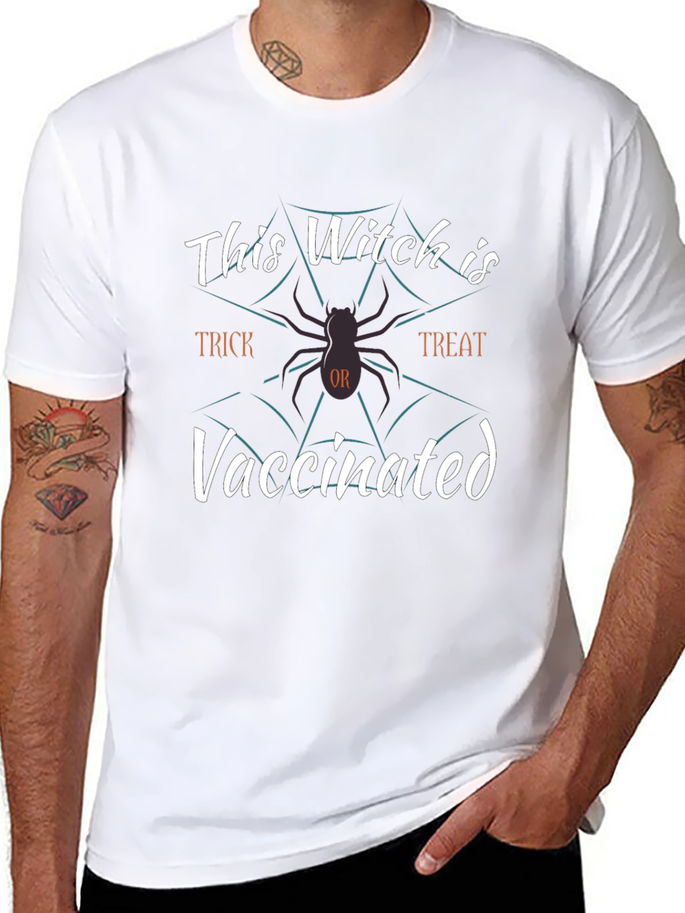 This Witch is Vaccinated Halloween T-Shirt
