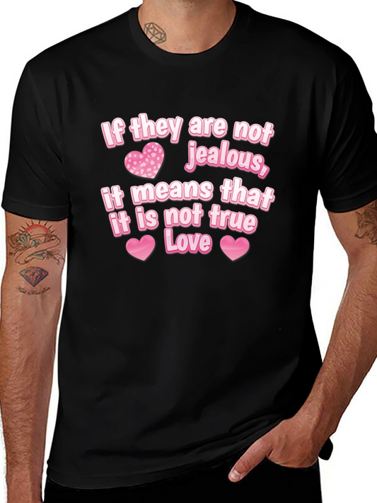 Jealous Love Graphic Tee - Black