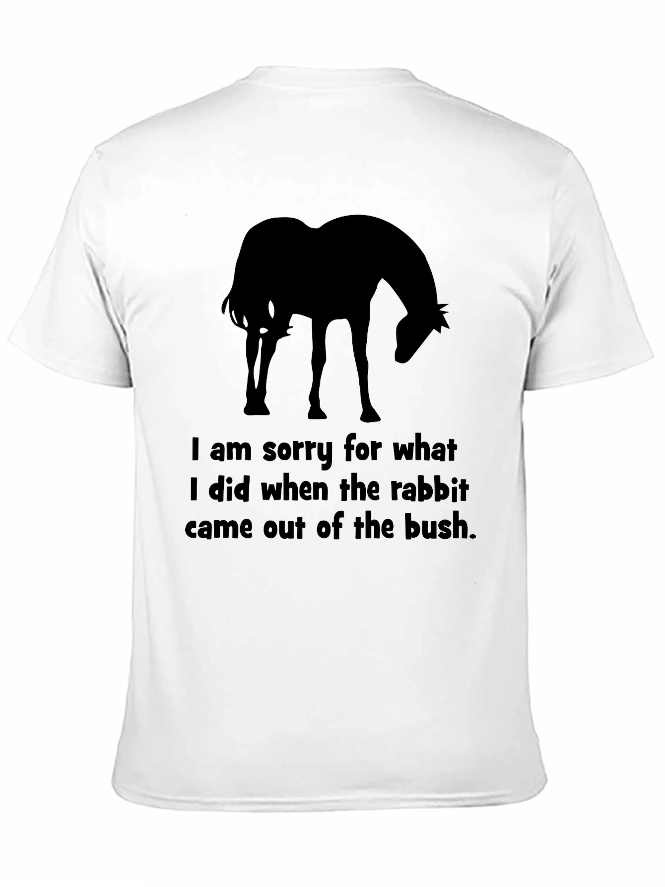 Rabbit Bush Apology Graphic Tee