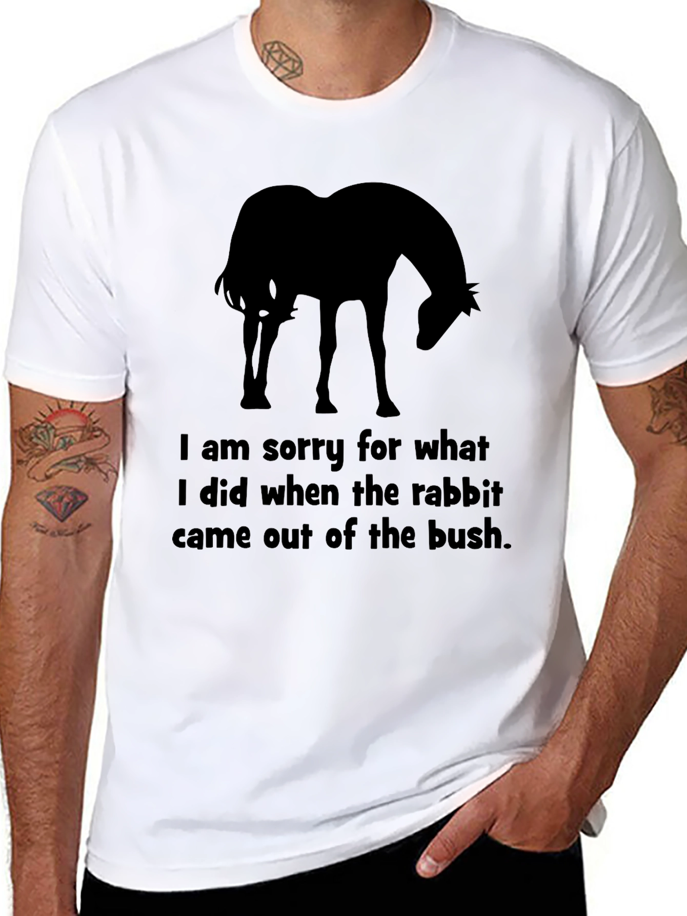 Rabbit Bush Apology Graphic Tee