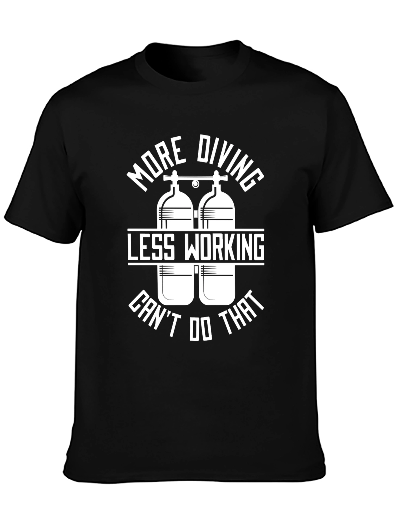 More Diving Less Working T-Shirt