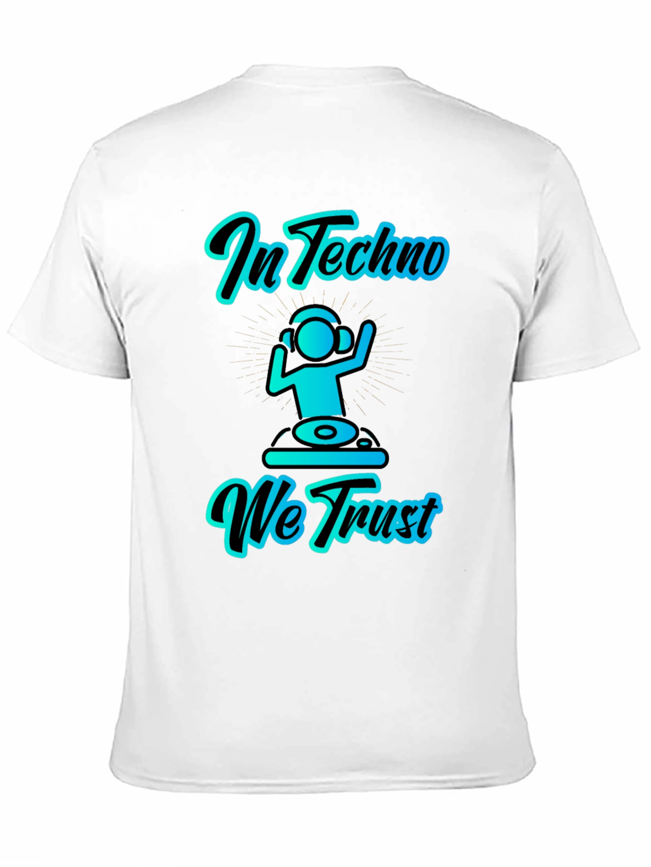 In Techno We Trust Graphic T-Shirt