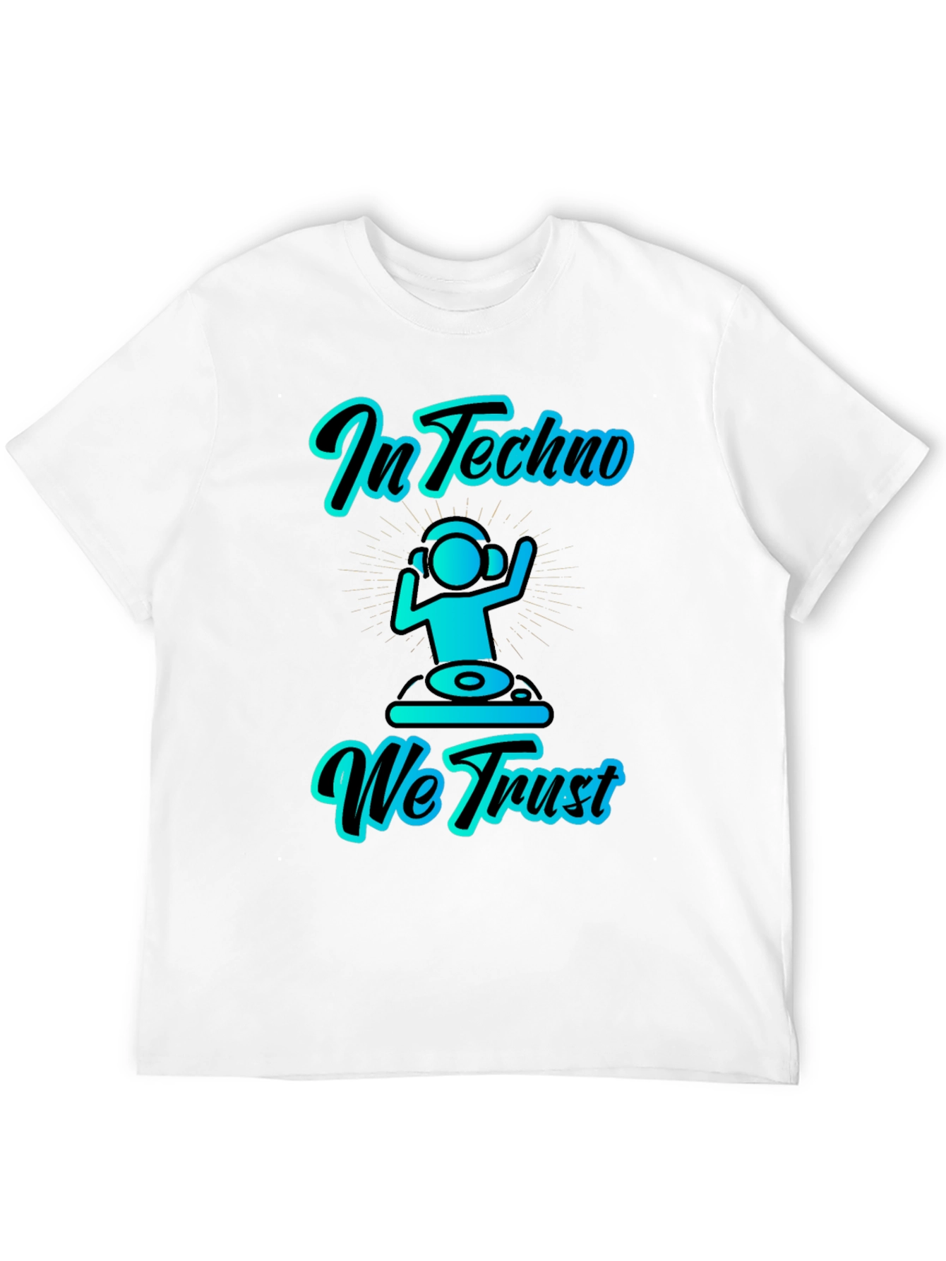 In Techno We Trust Graphic T-Shirt