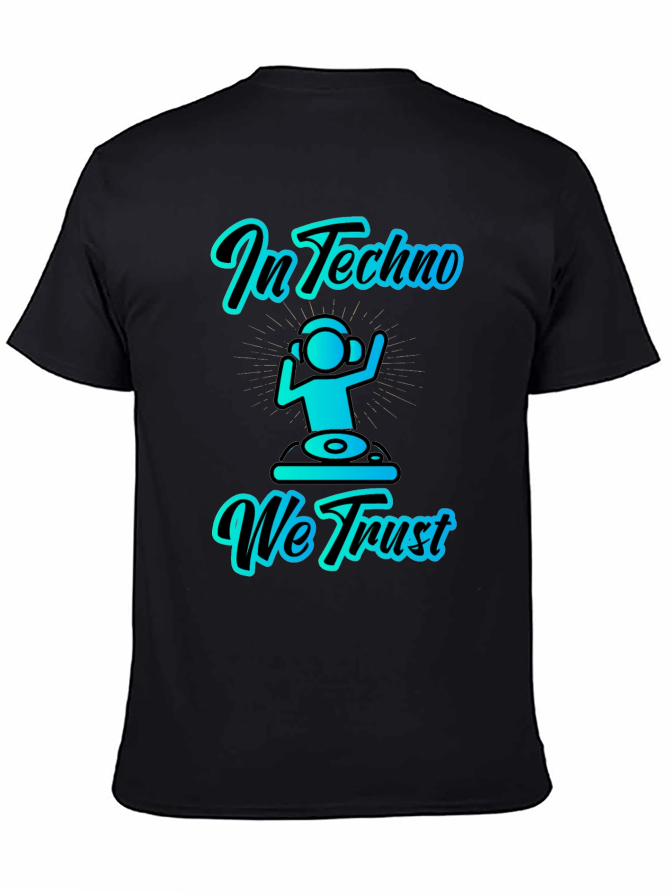 In Techno We Trust Graphic T-Shirt