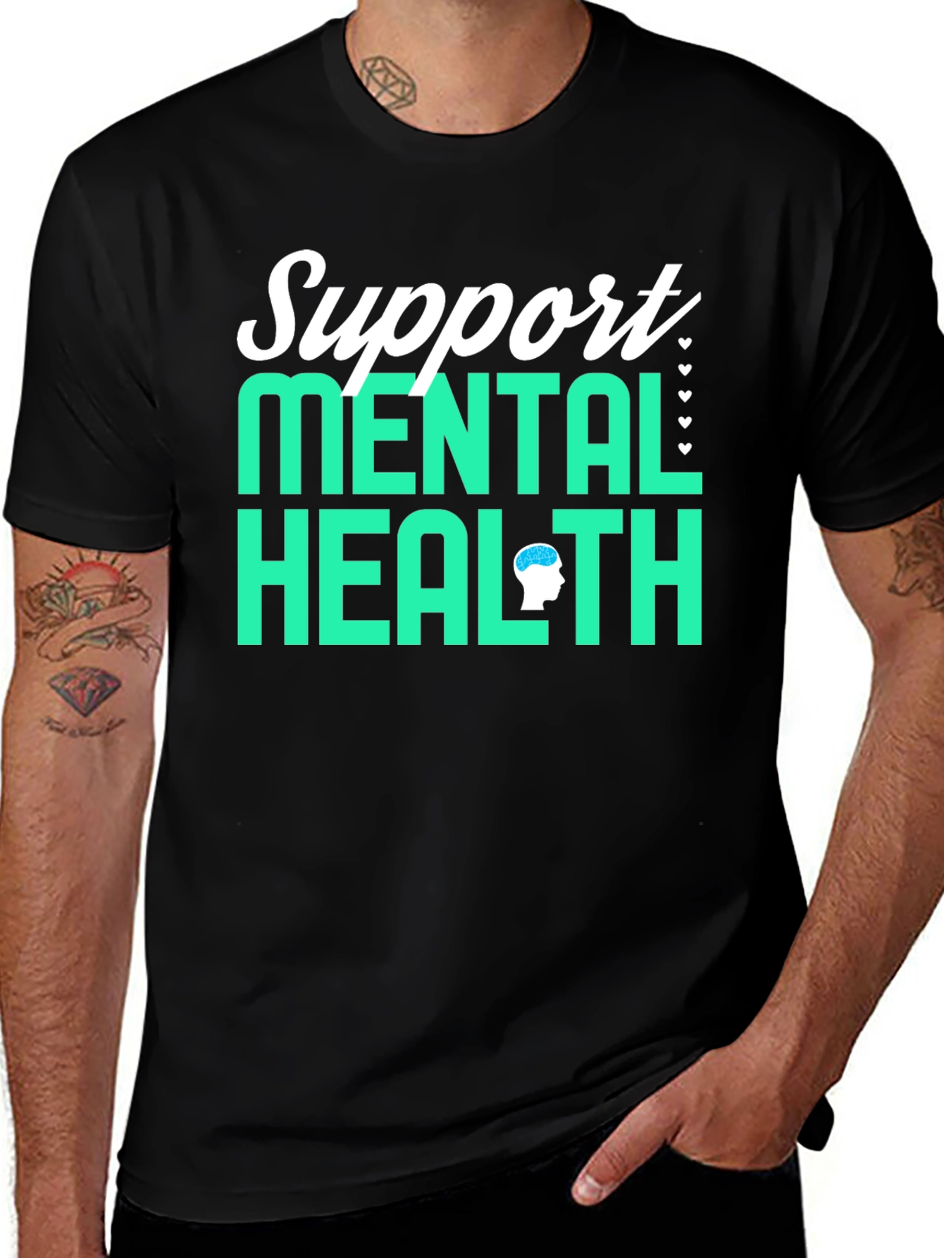 Support Mental Health Awareness T-Shirt