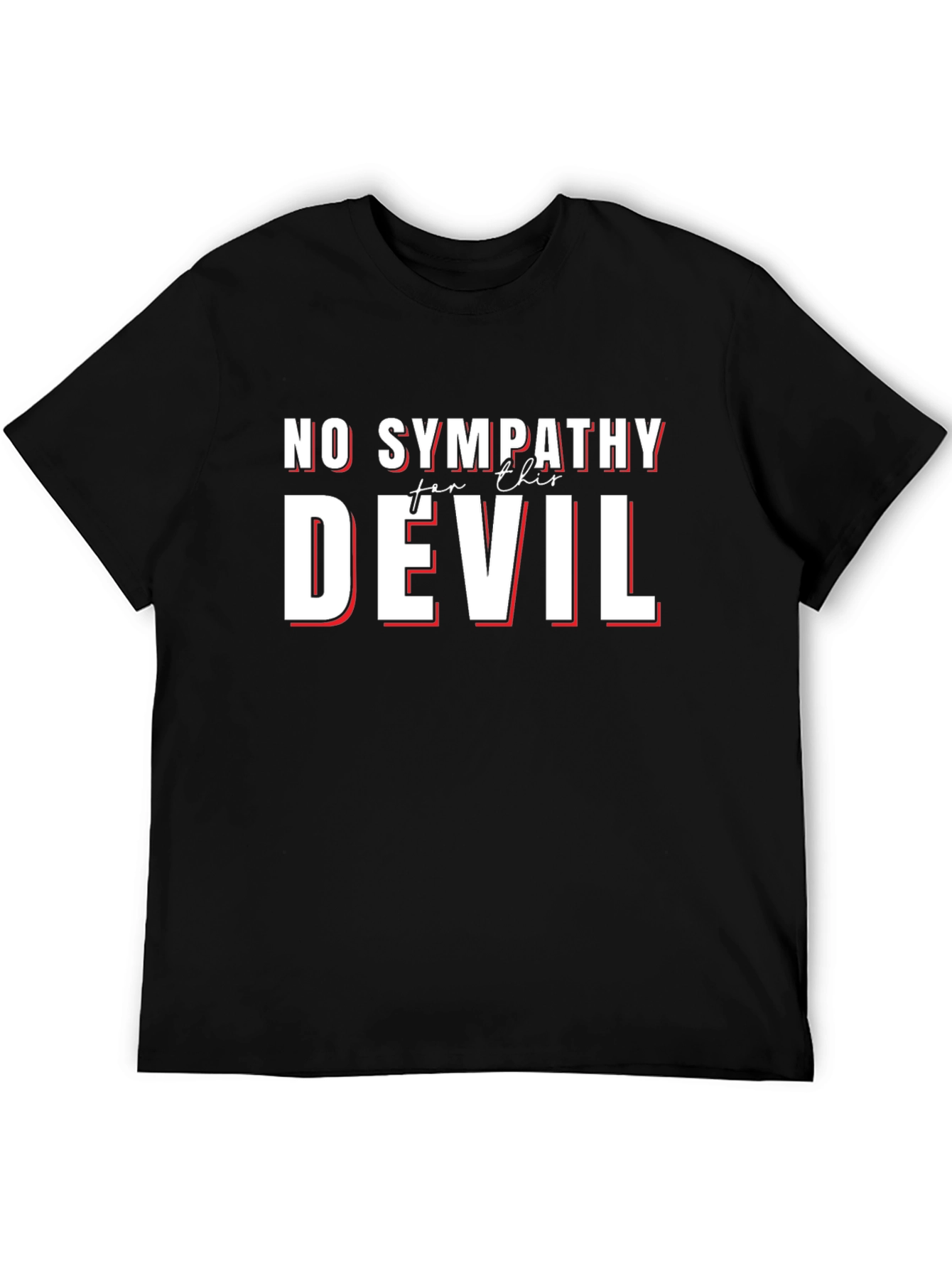 No Sympathy for This Devil Graphic T-Shirt