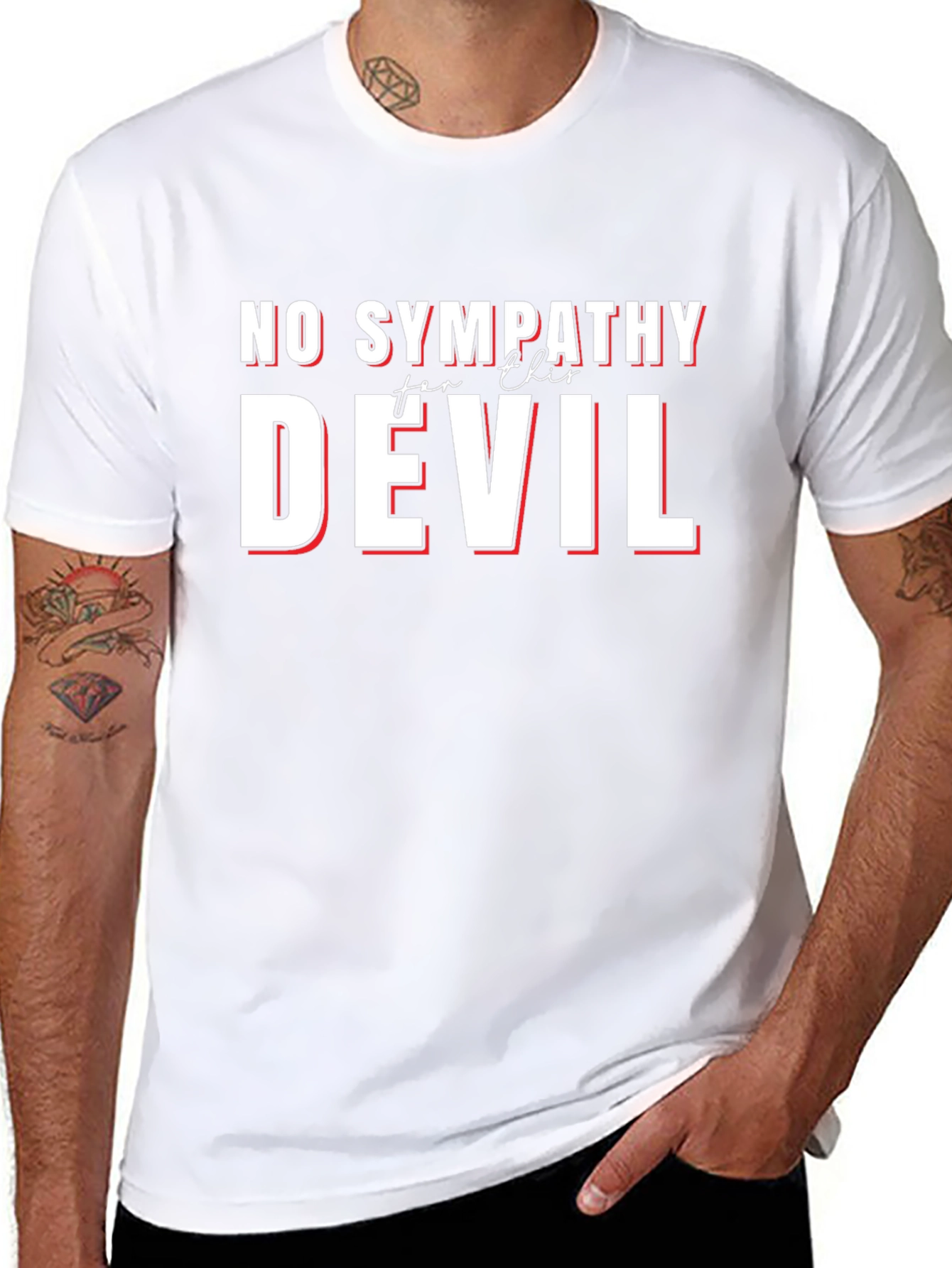 No Sympathy for This Devil Graphic T-Shirt