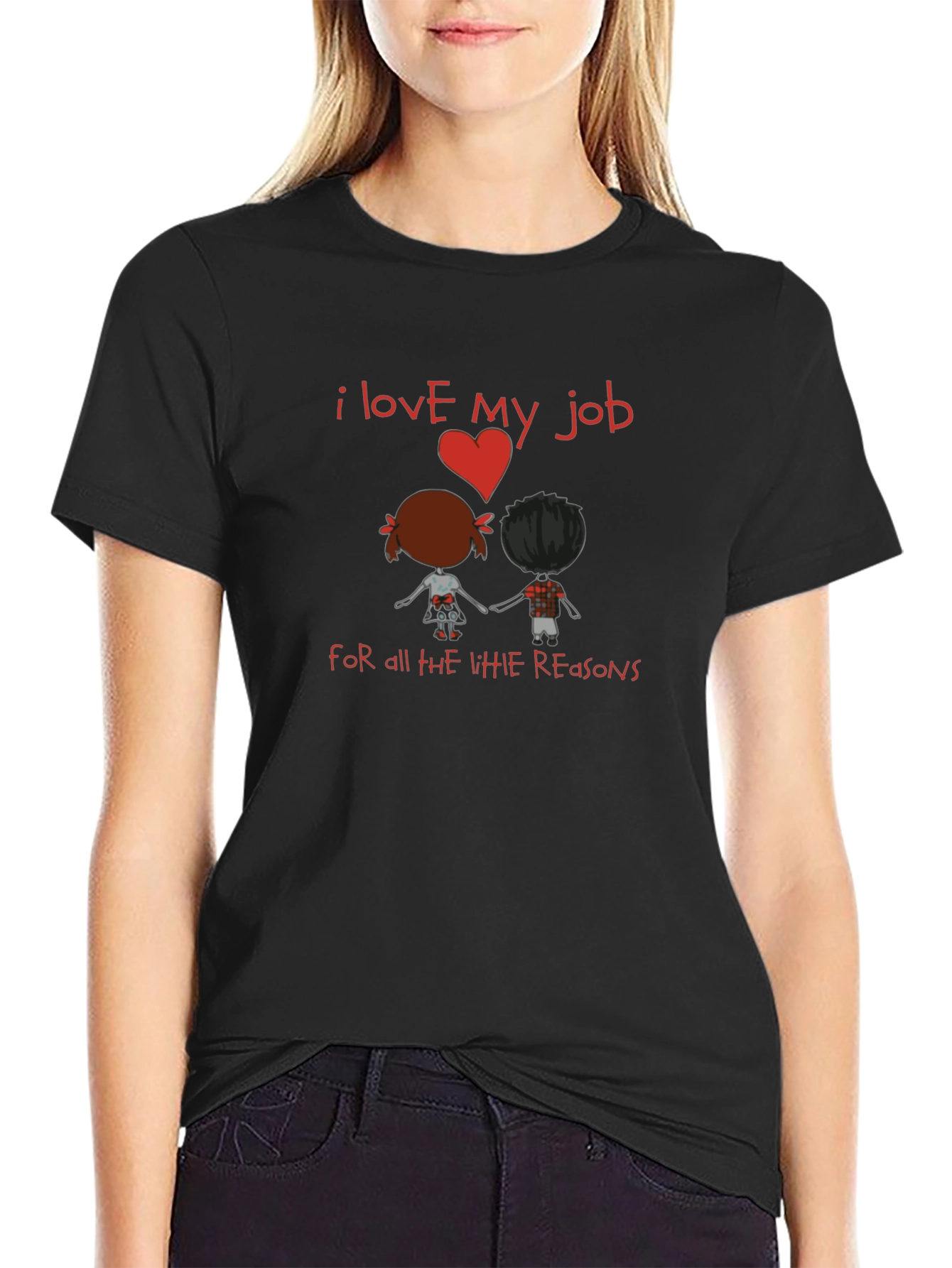 I Love My Job Graphic T-Shirt