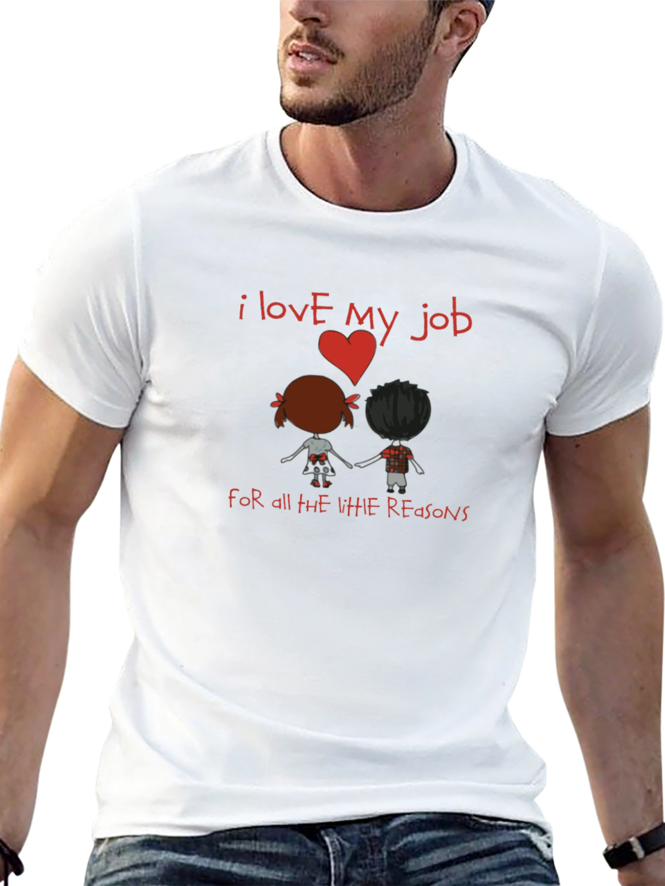 I Love My Job Graphic T-Shirt