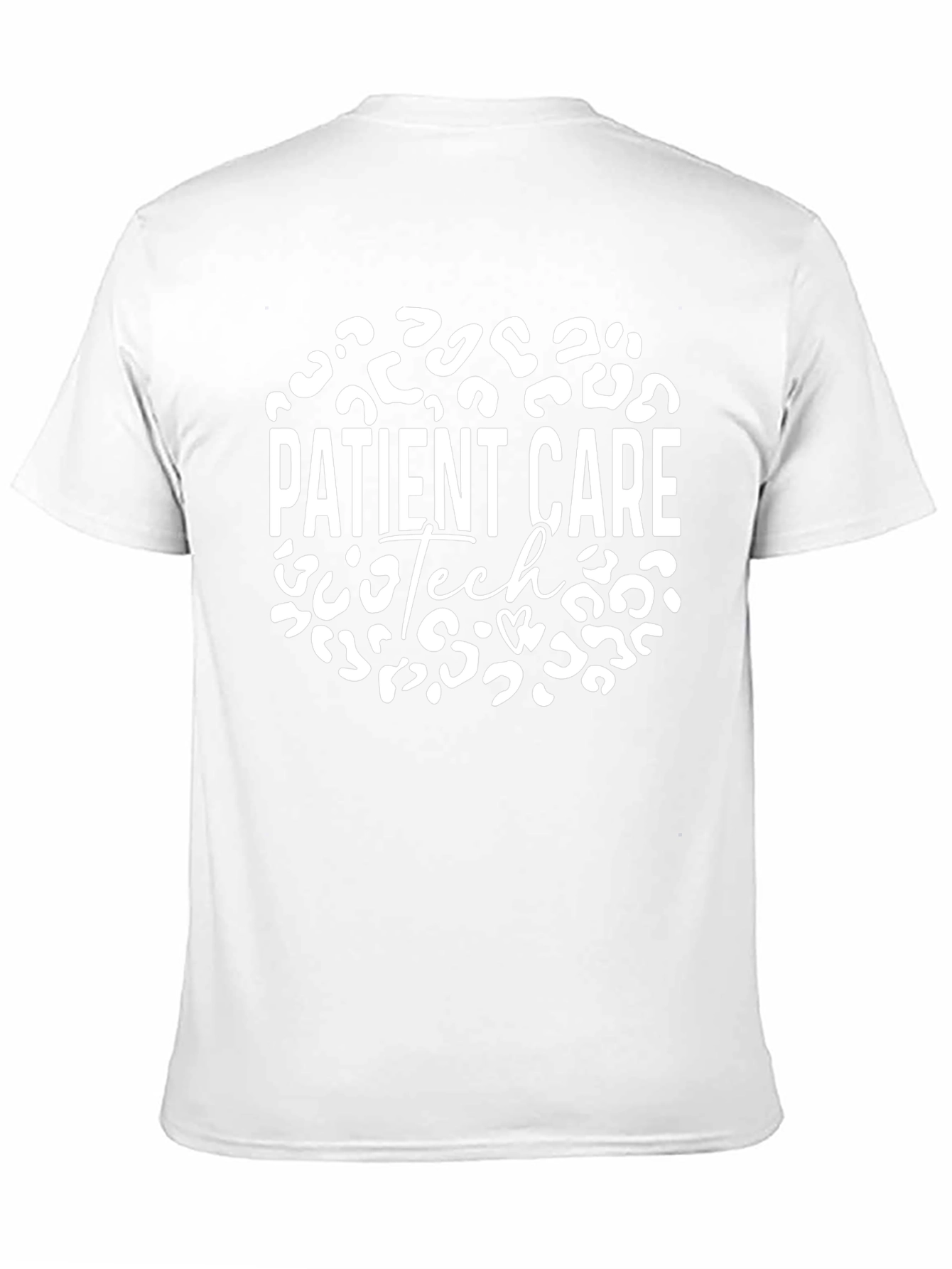 Patient Care Tech Leopard Print T-Shirt
