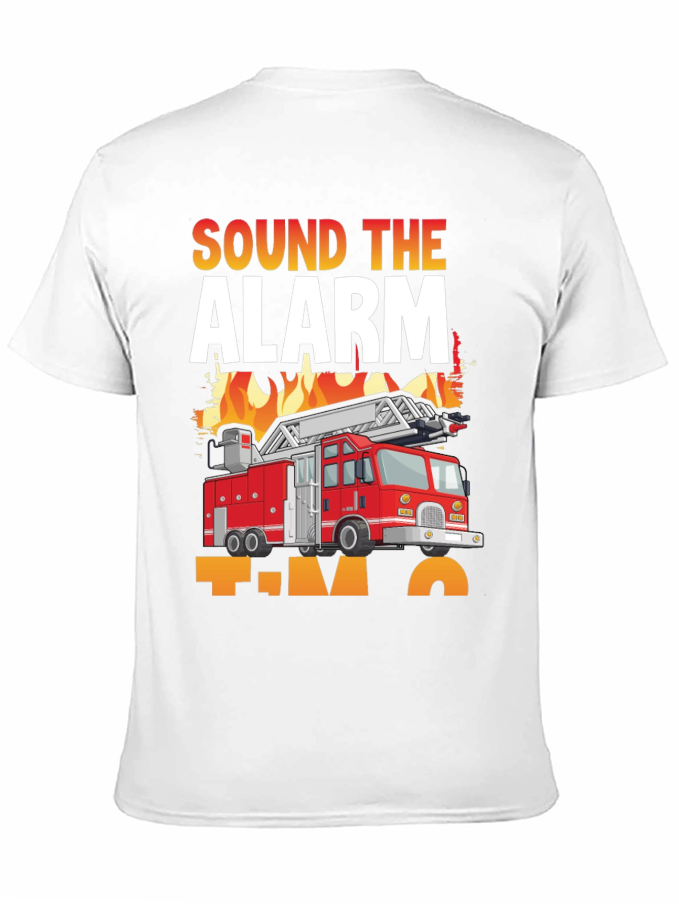 Sound The Alarm Firetruck T-Shirt