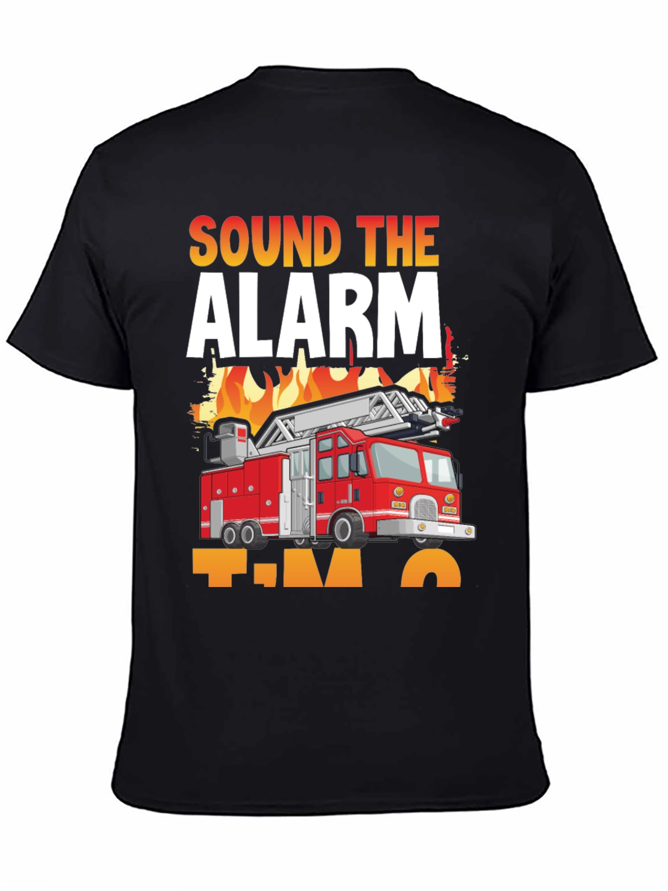 Sound The Alarm Firetruck T-Shirt