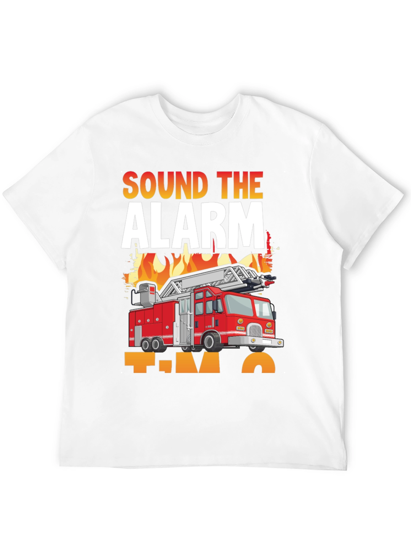 Sound The Alarm Firetruck T-Shirt