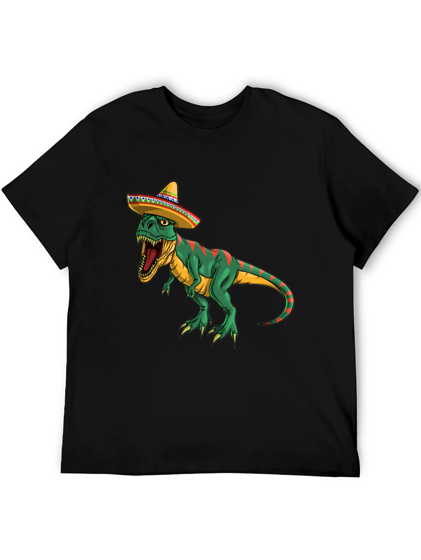 T-Rex Sombrero Graphic Tee