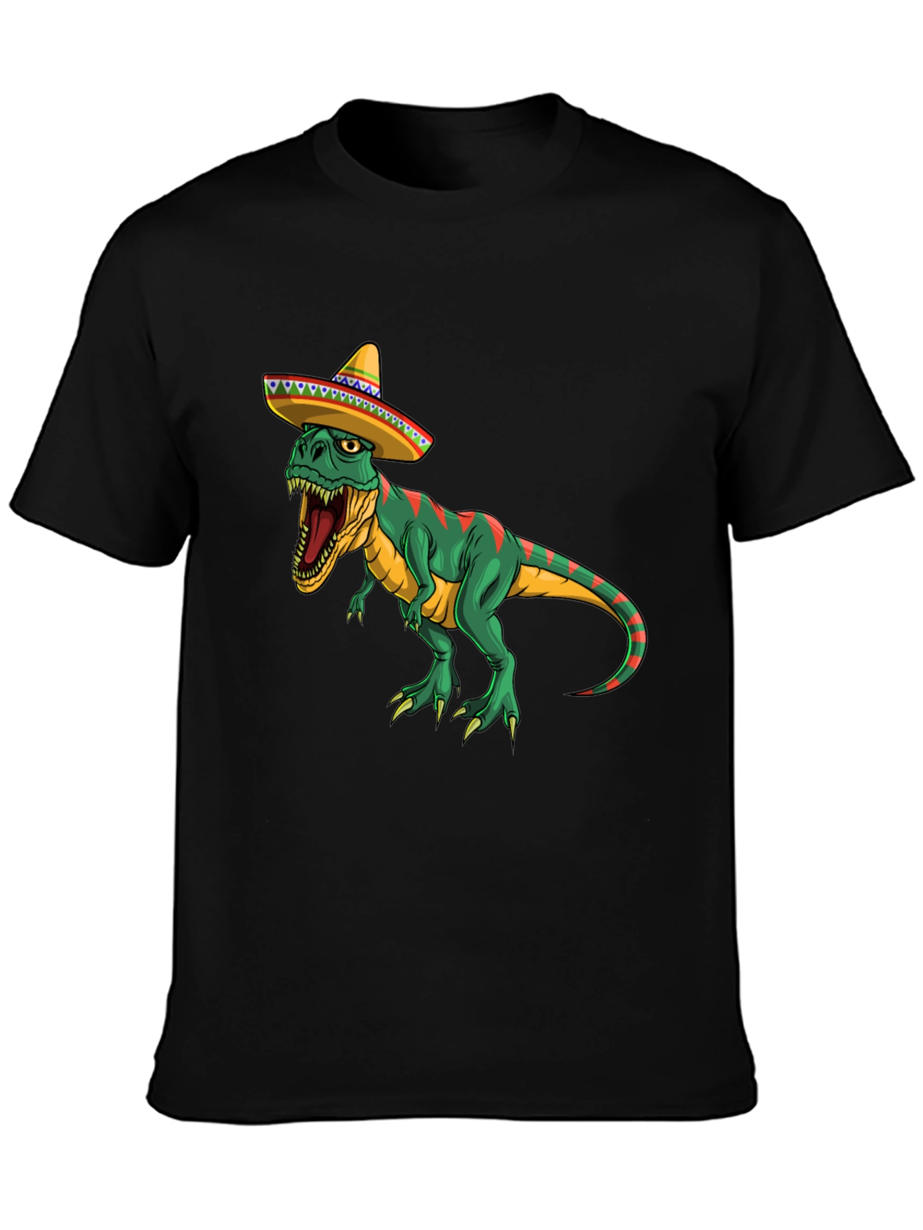 T-Rex Sombrero Graphic Tee