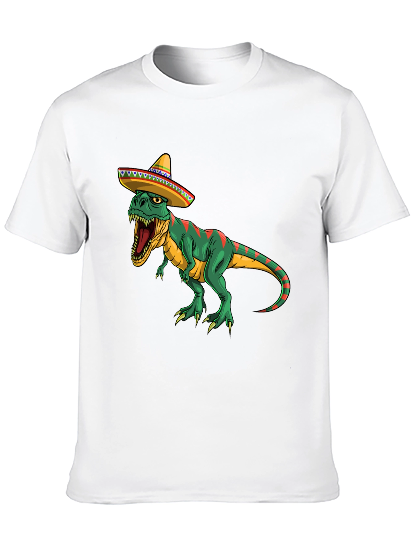 T-Rex Sombrero Graphic Tee