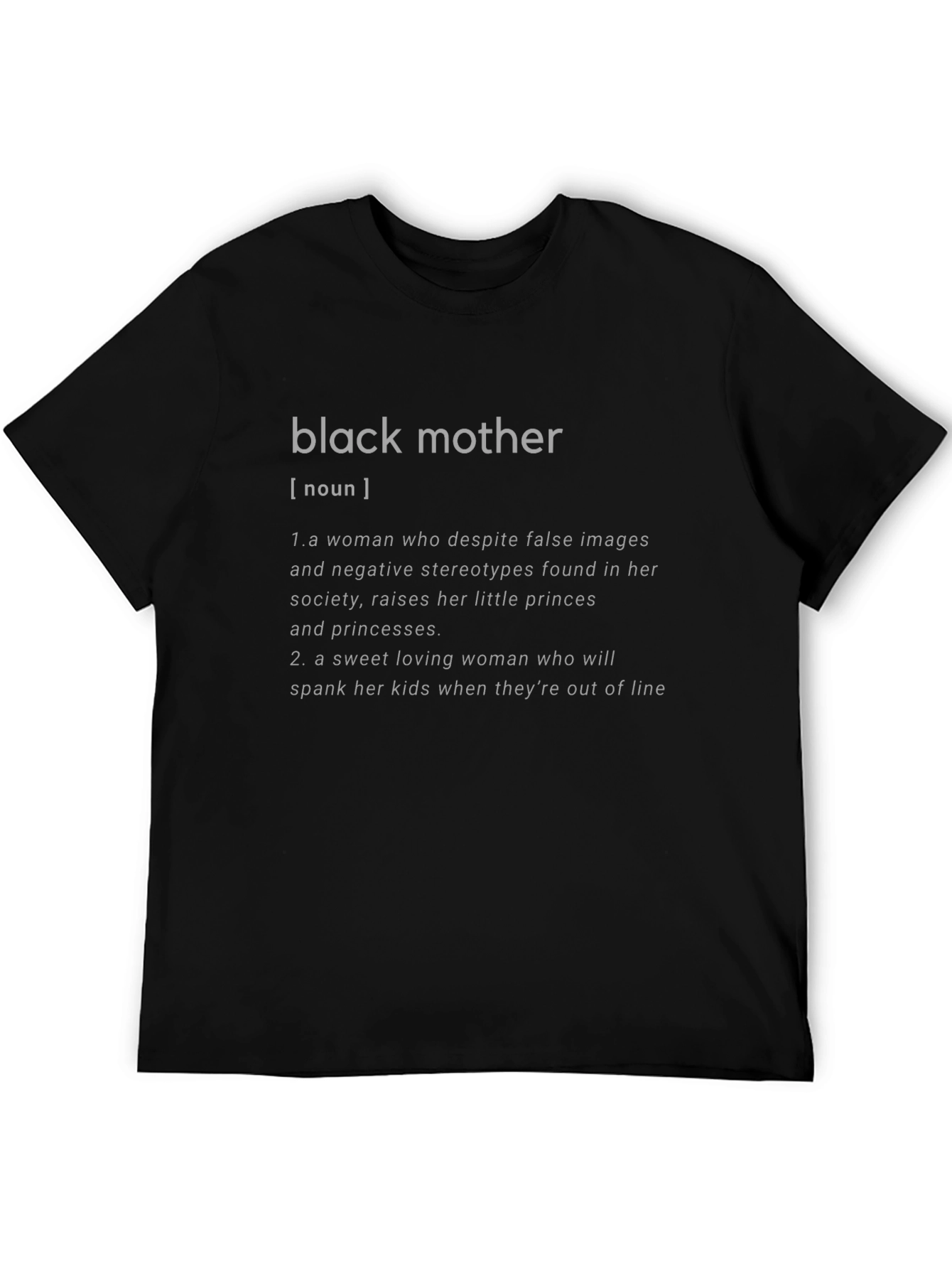 Black Mother Definition T-Shirt - Unisex