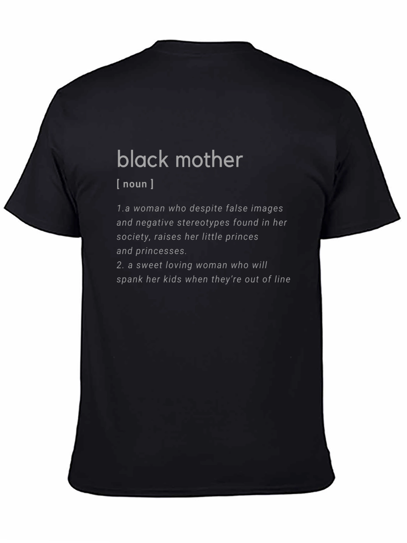 Black Mother Definition T-Shirt - Unisex