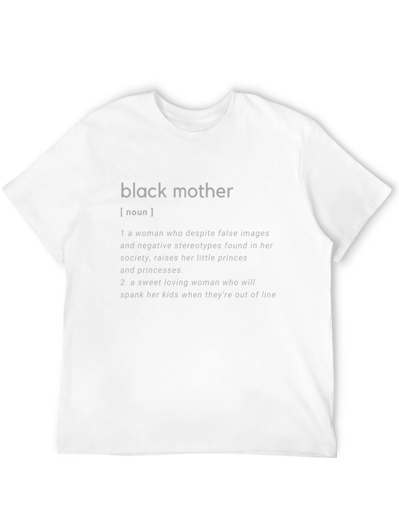 Black Mother Definition T-Shirt - Unisex