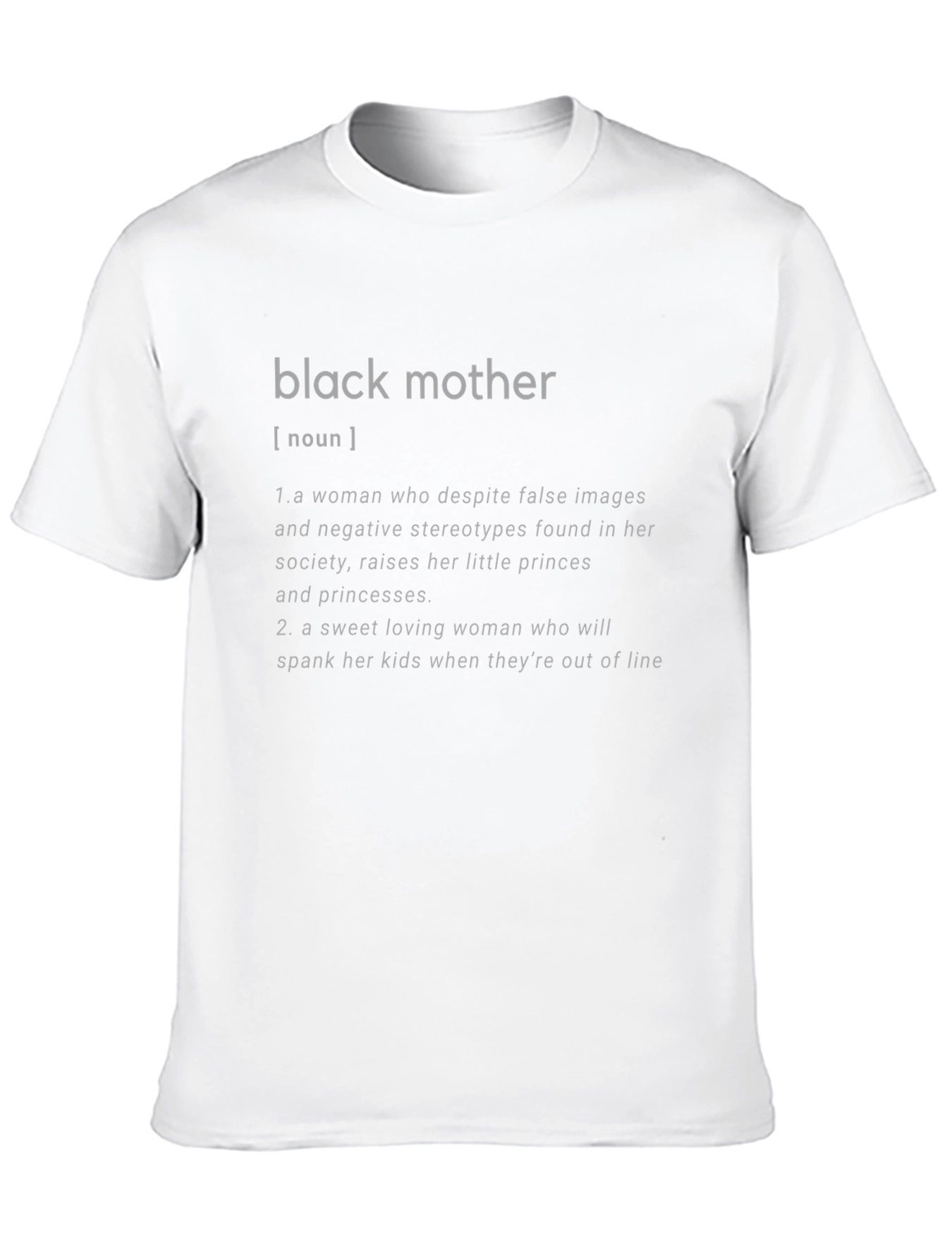Black Mother Definition T-Shirt - Unisex