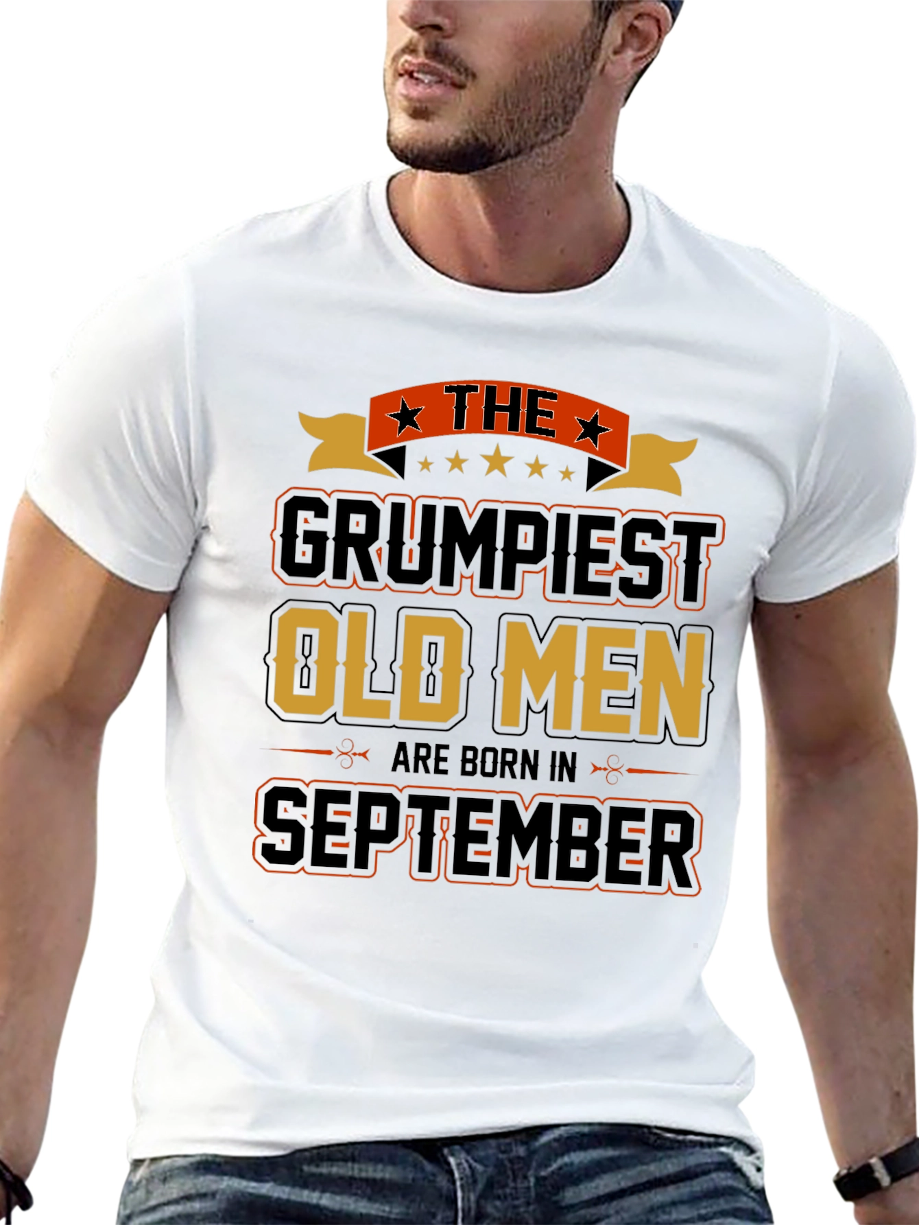 Grumpiest Old Men September Birthday T-Shirt