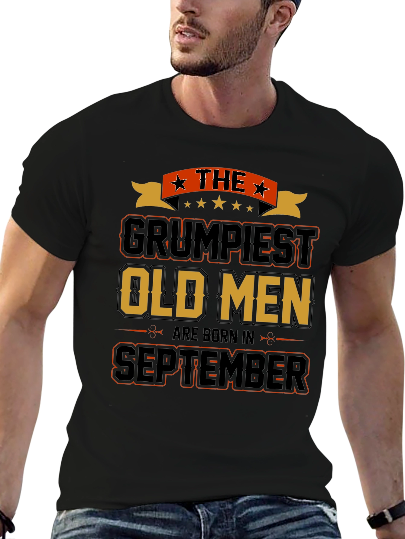 Grumpiest Old Men September Birthday T-Shirt