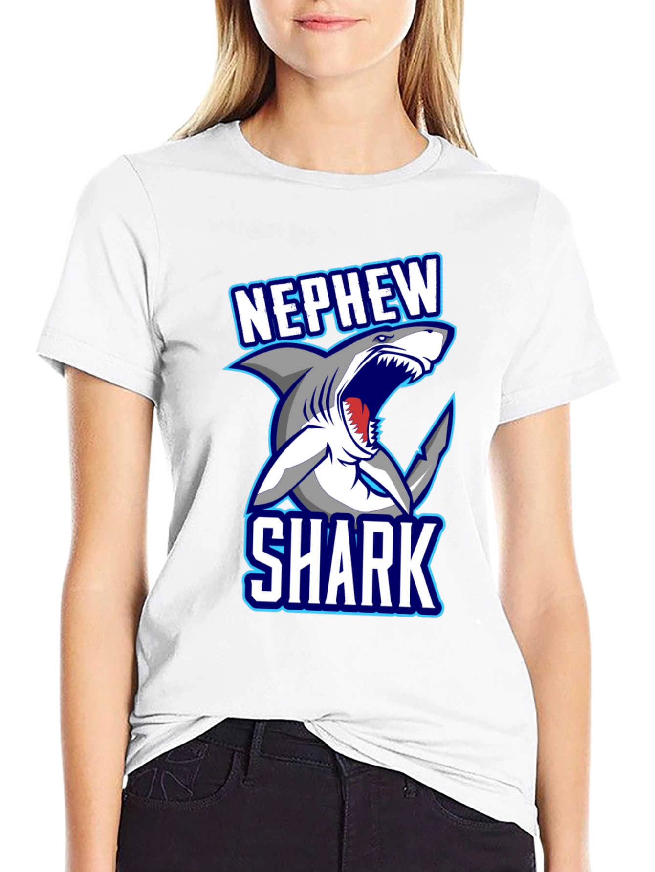 Nephew Shark T-Shirt - Fun Family Apparel