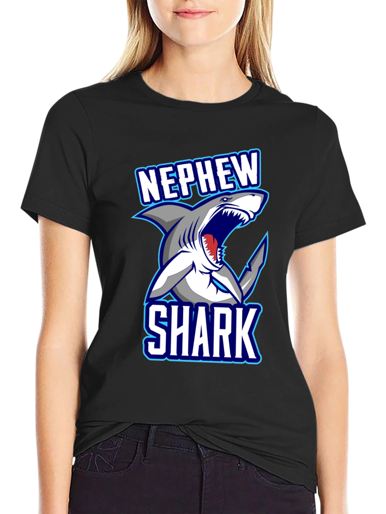 Nephew Shark T-Shirt - Fun Family Apparel
