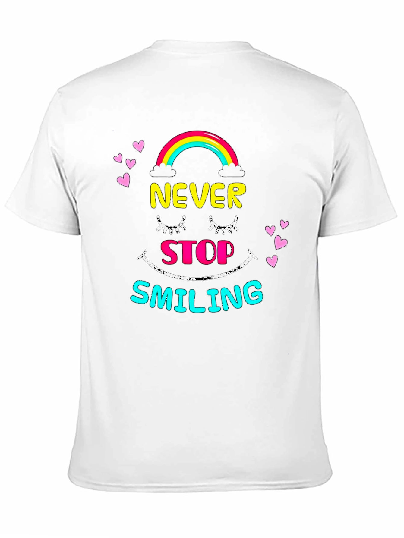 Never Stop Smiling Graphic Tee