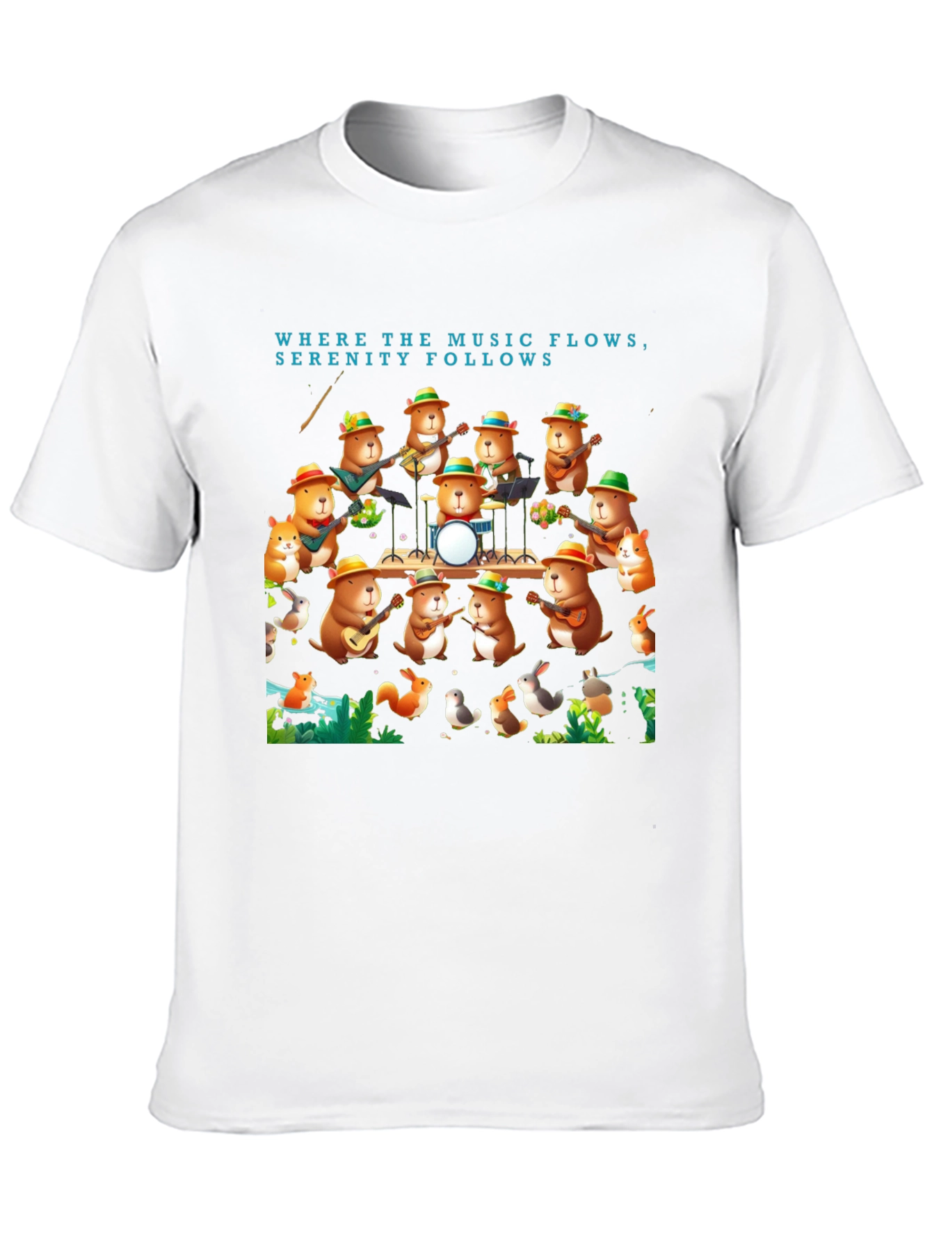 Musical Rodent Band T-Shirt