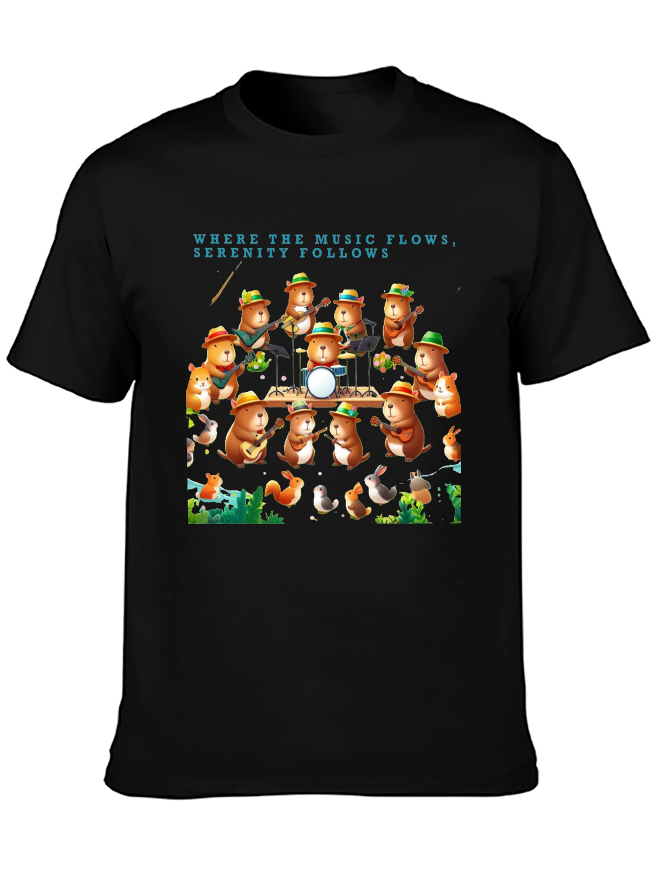 Musical Rodent Band T-Shirt