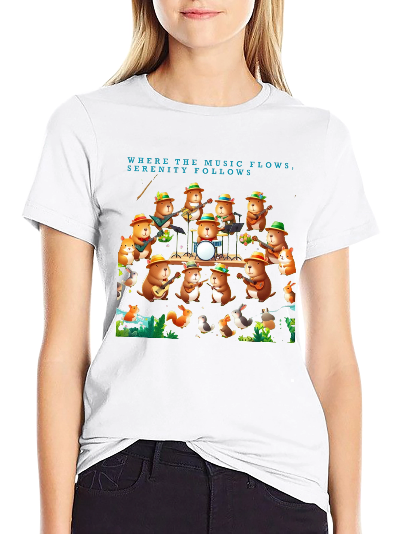 Musical Rodent Band T-Shirt