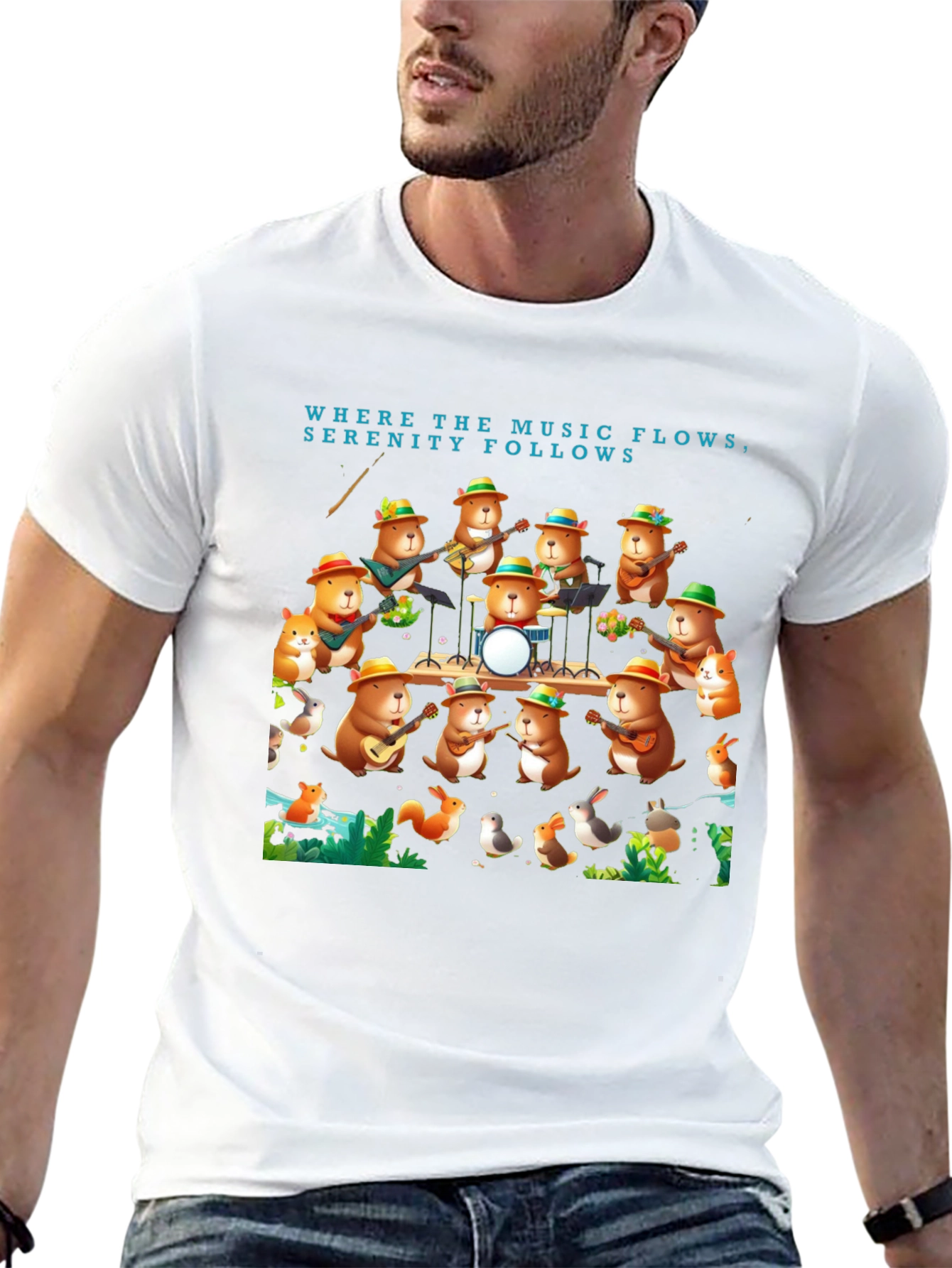 Musical Rodent Band T-Shirt