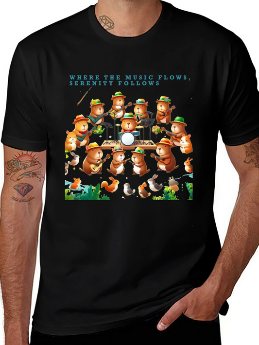 Musical Rodent Band T-Shirt