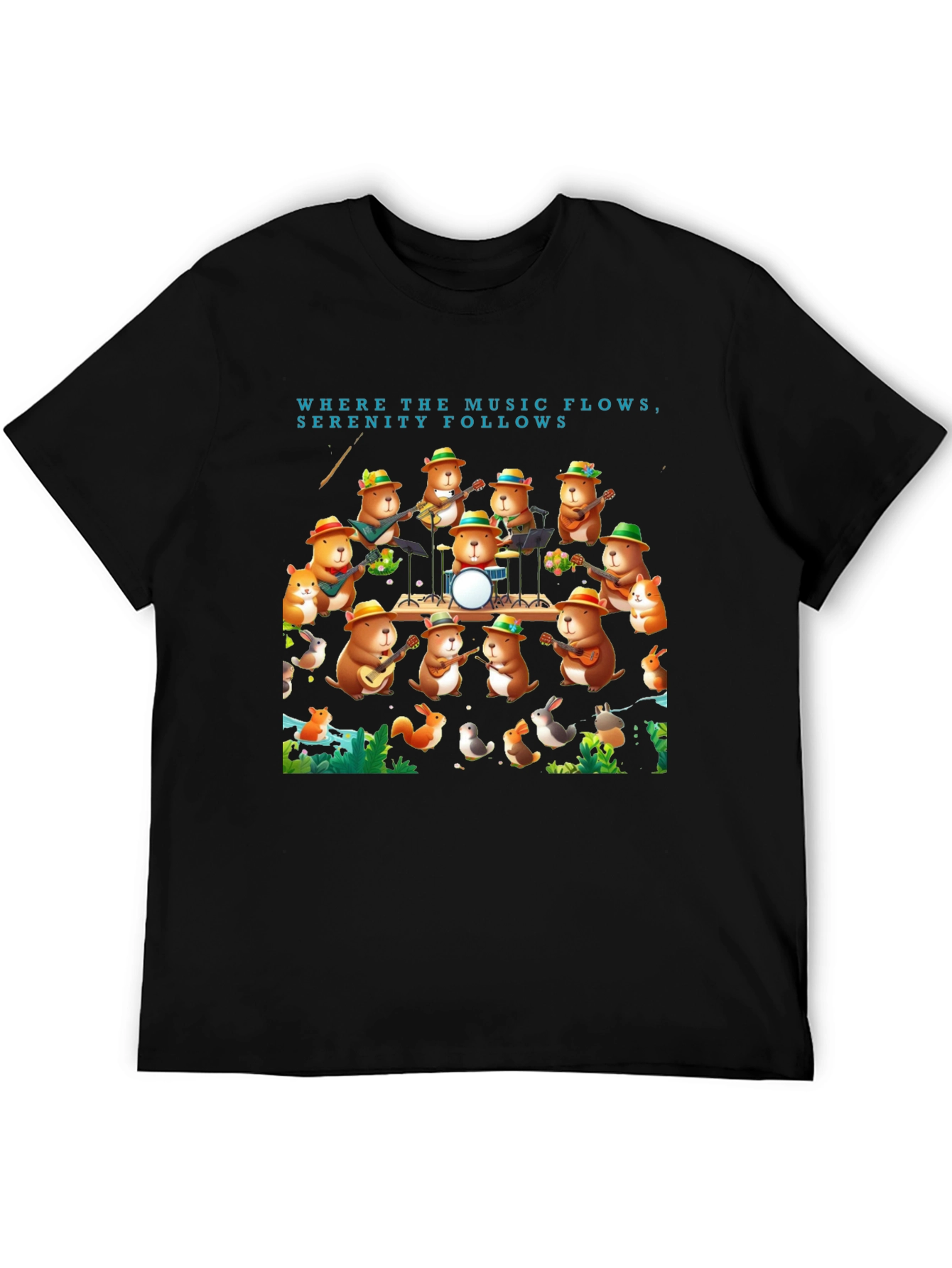 Musical Rodent Band T-Shirt