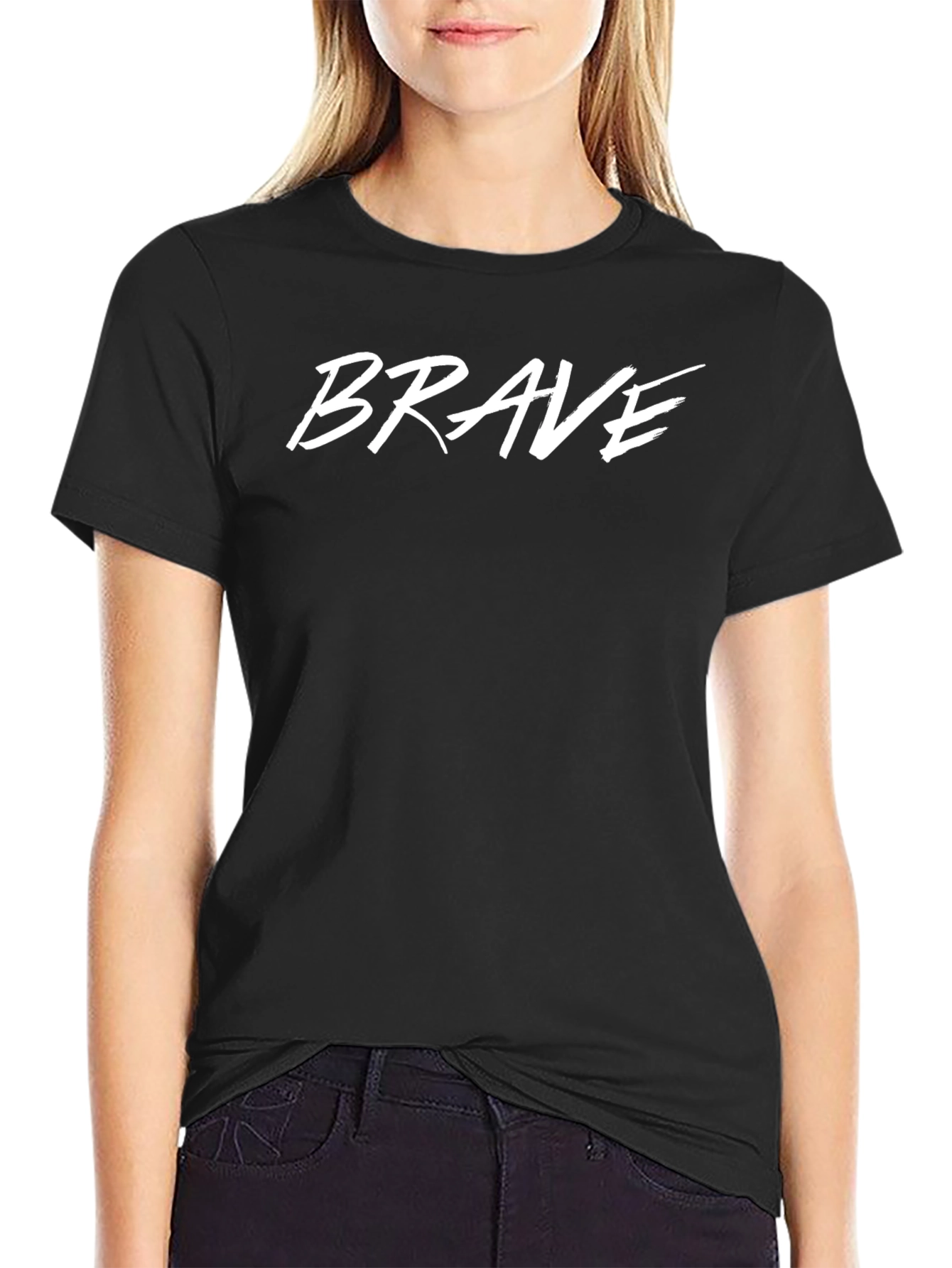 Brave Graphic Tee - Bold Statement T-Shirt