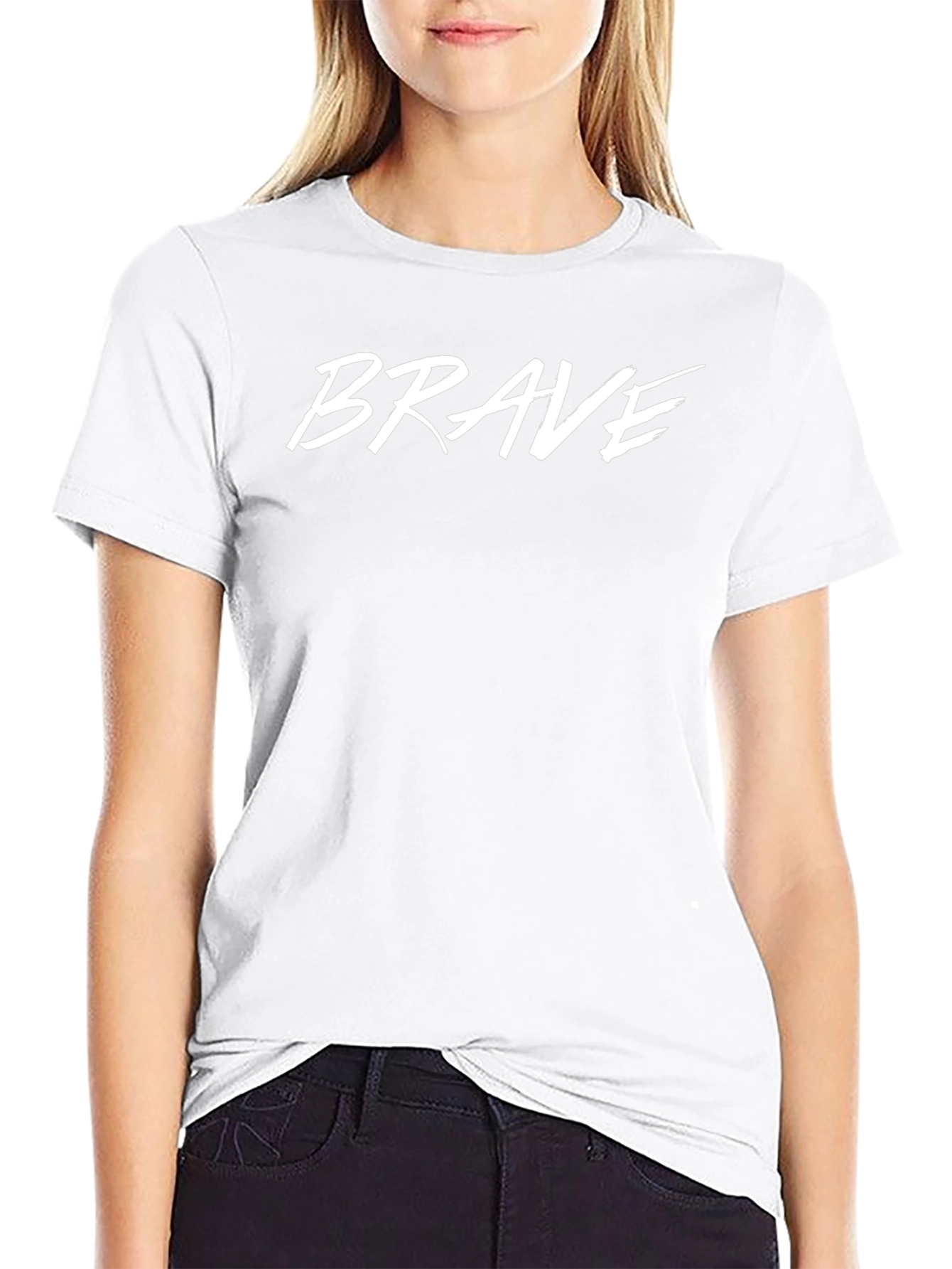 Brave Graphic Tee - Bold Statement T-Shirt