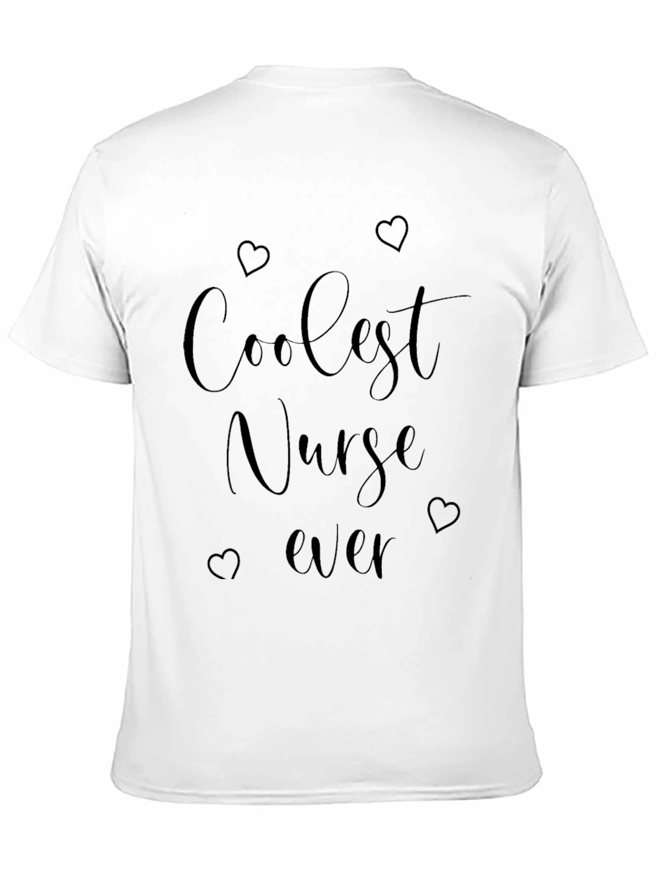 Coolest Nurse Ever - Black T-Shirt