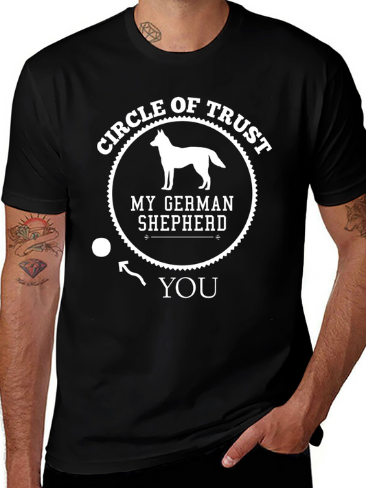 German Shepherd Circle of Trust Graphic Tee